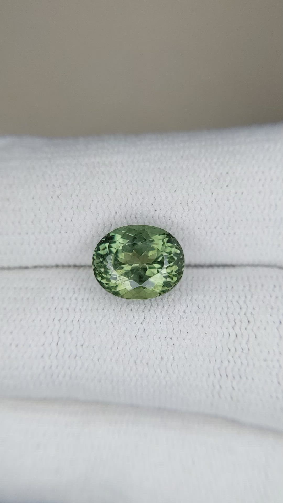 3.23 Ct. Apatite from Madagascar Size Video