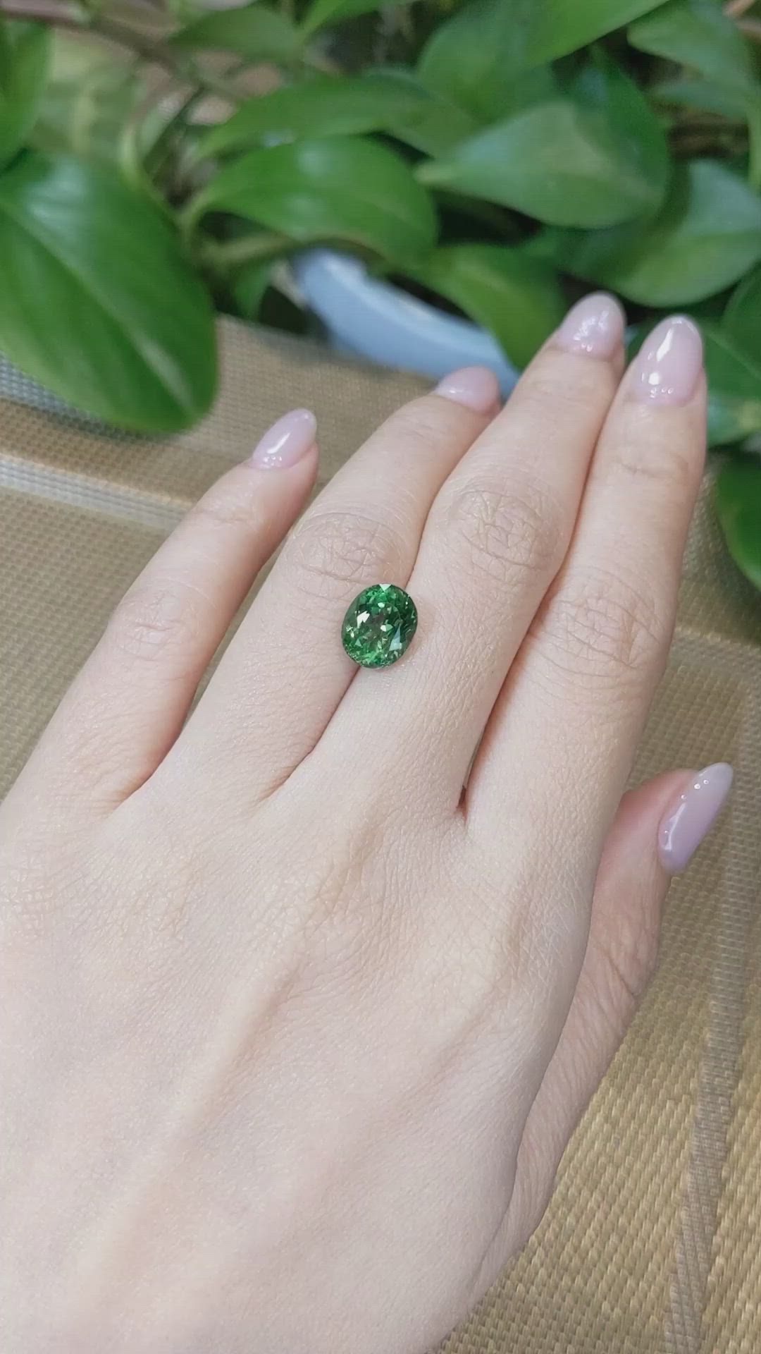 3.32 Ct. Apatite from Madagascar Size Video