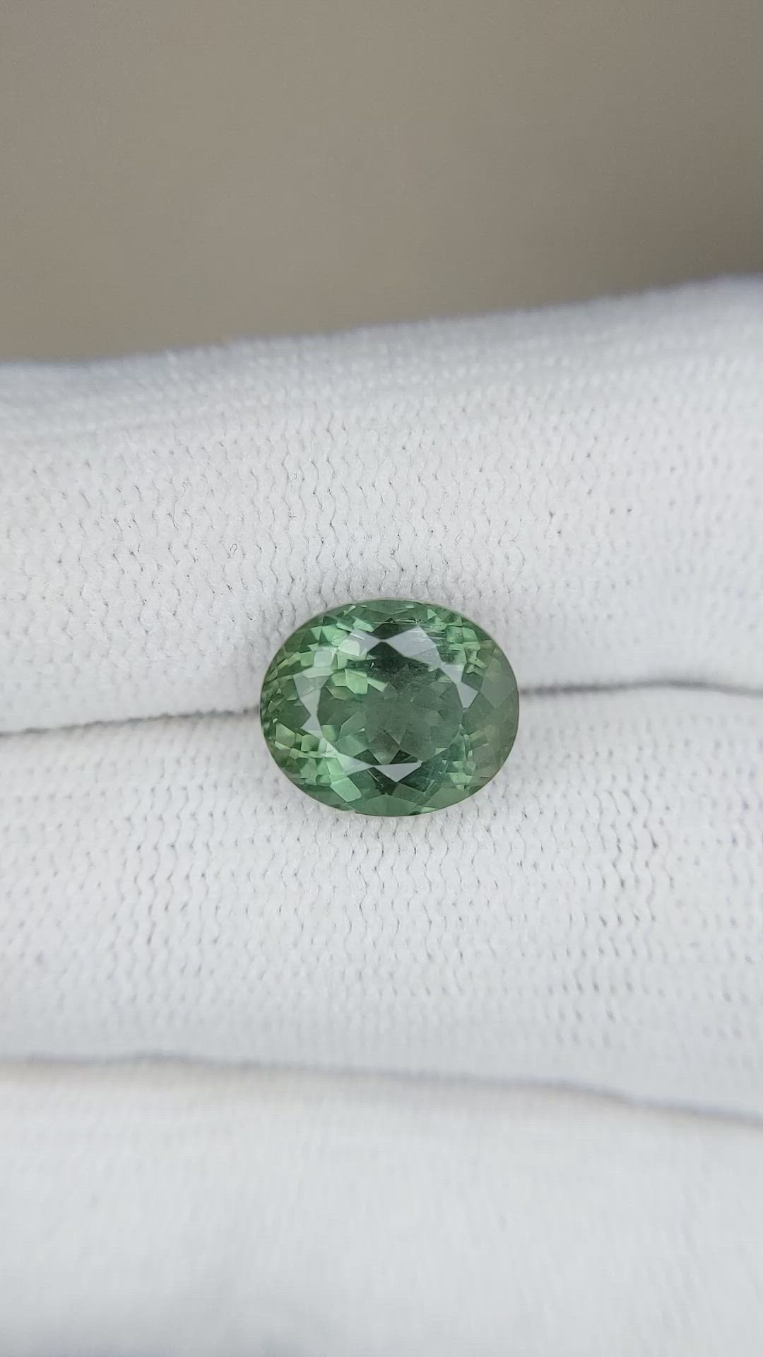 3.41 Ct. Apatite from Madagascar Size Video