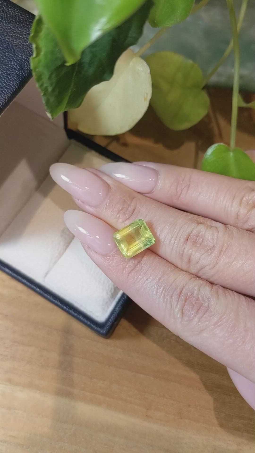 5.56 Ct. Fluorite from China Size Video