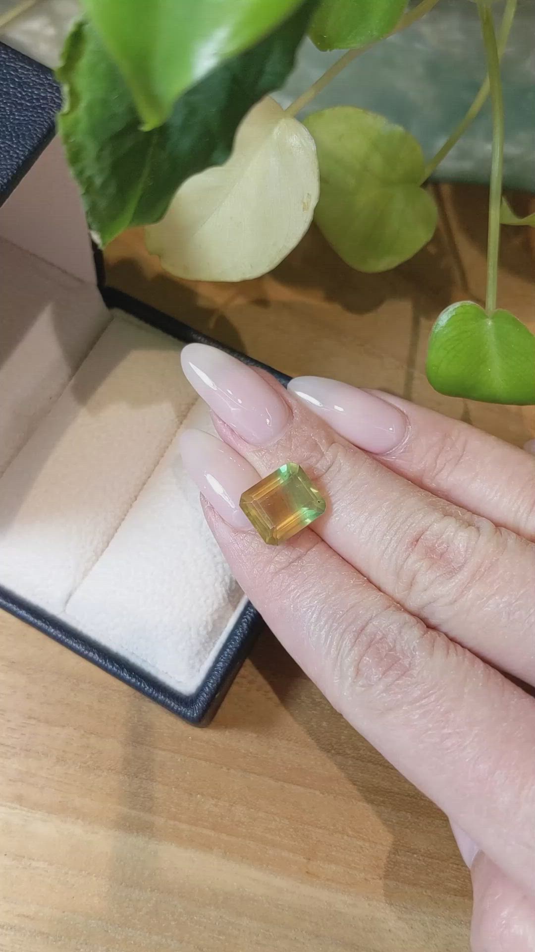 6.62 Ct. Fluorite from China Size Video