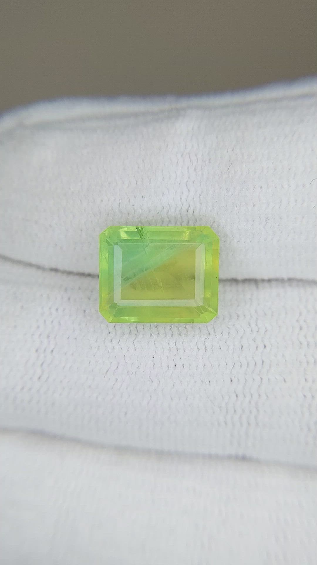 5.85 Ct. Fluorite from China Size Video