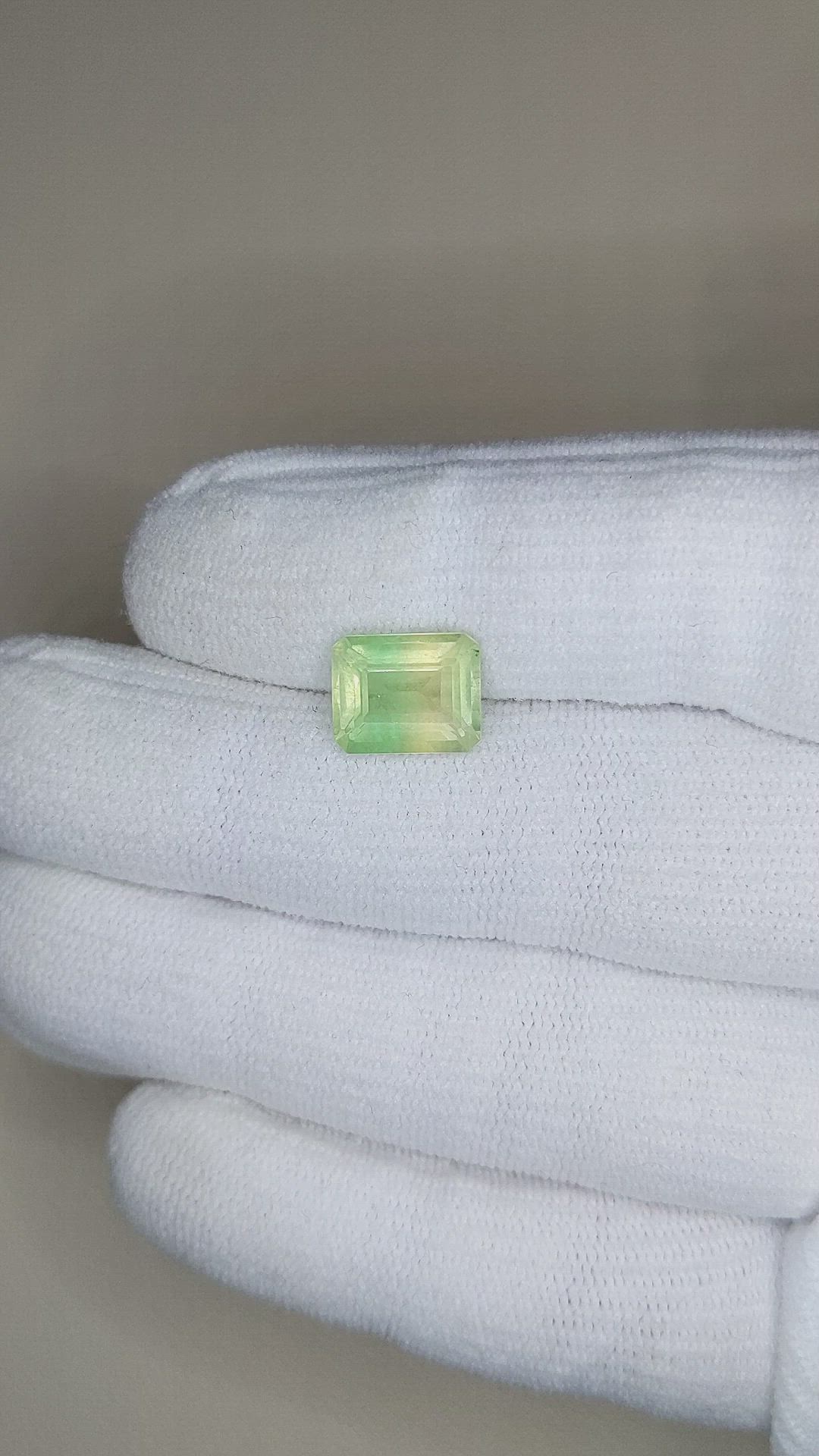 4.11 Ct. Fluorite from China Size Video