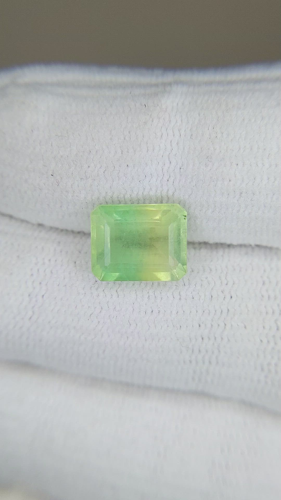 4.11 Ct. Fluorite from China Size Video