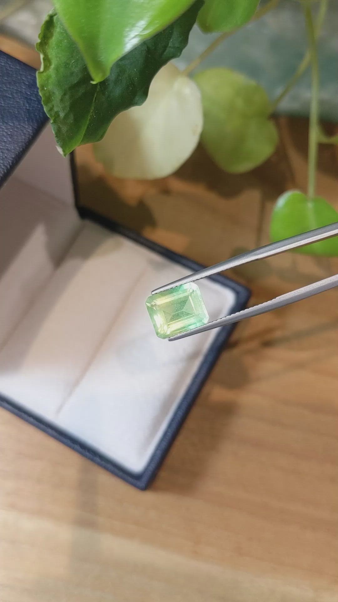 4.11 Ct. Fluorite from China Size Video