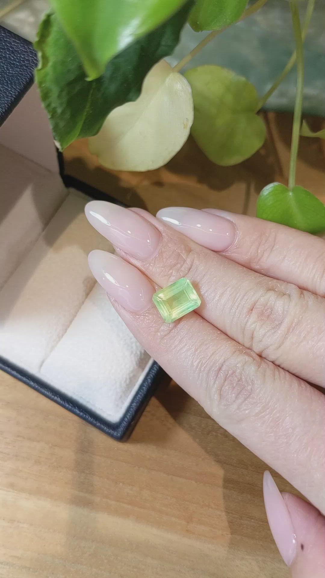 4.11 Ct. Fluorite from China Size Video