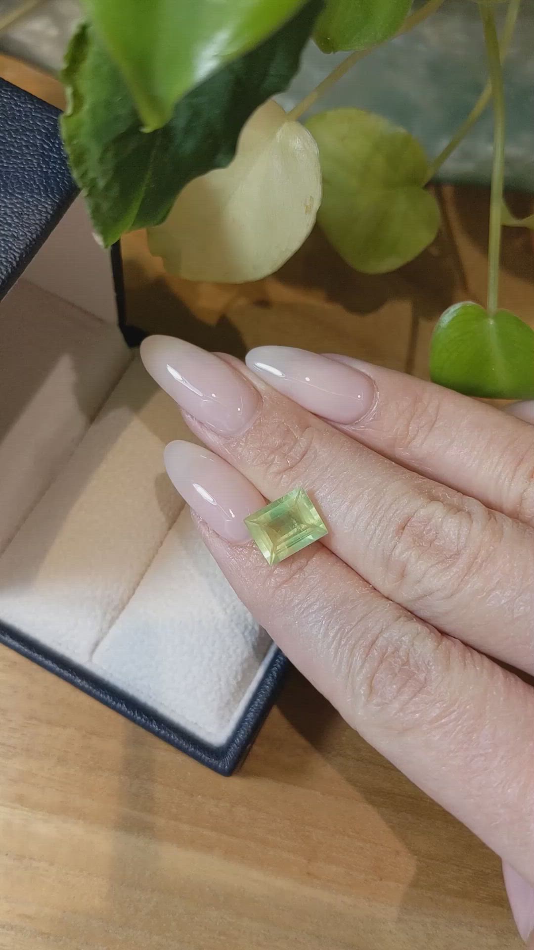 3.93 Ct. Fluorite from Germany Size Video