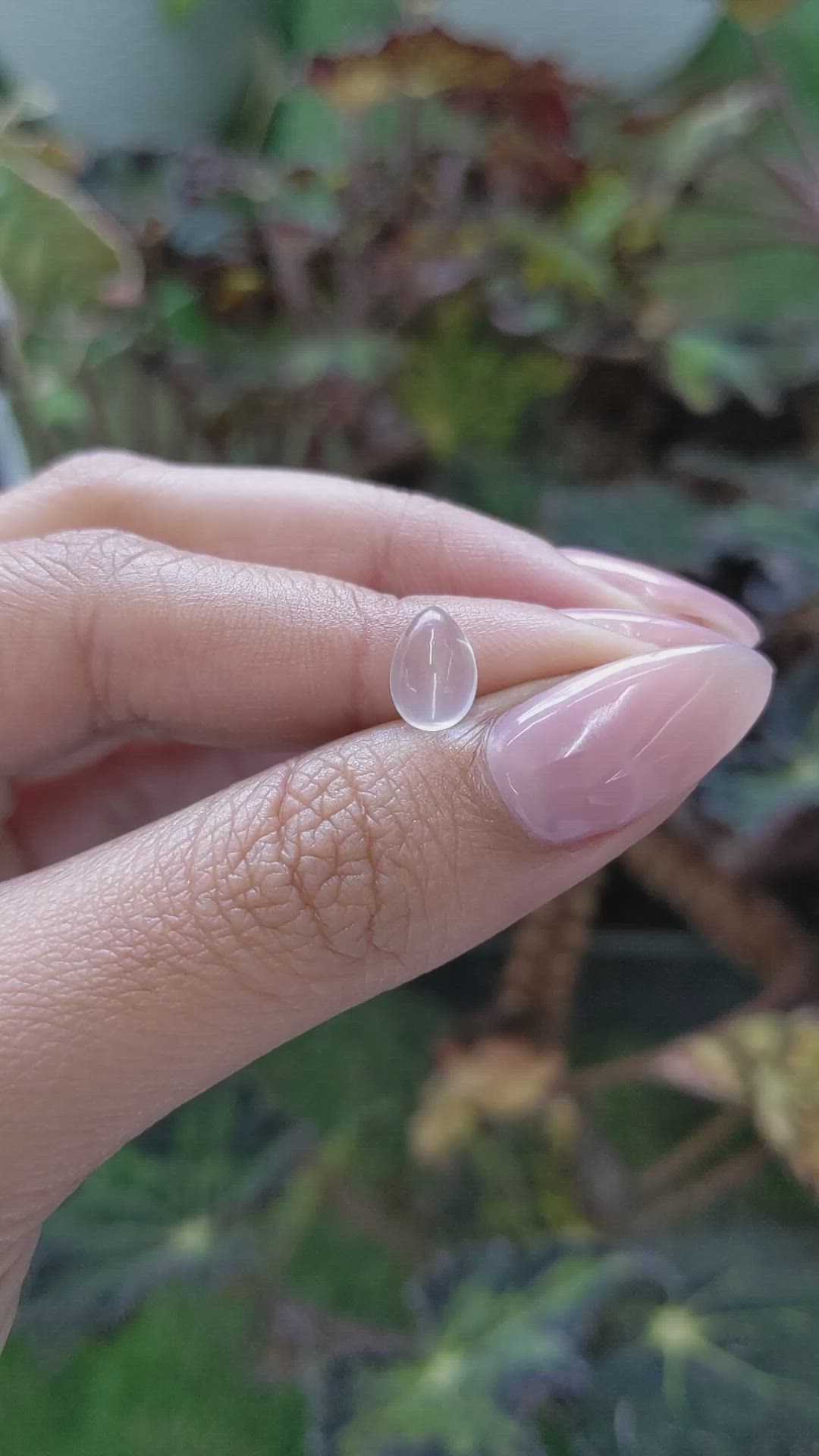 1.70 Ct. Cabochon Moonstone from Ceylon (Sri Lanka) Size Video