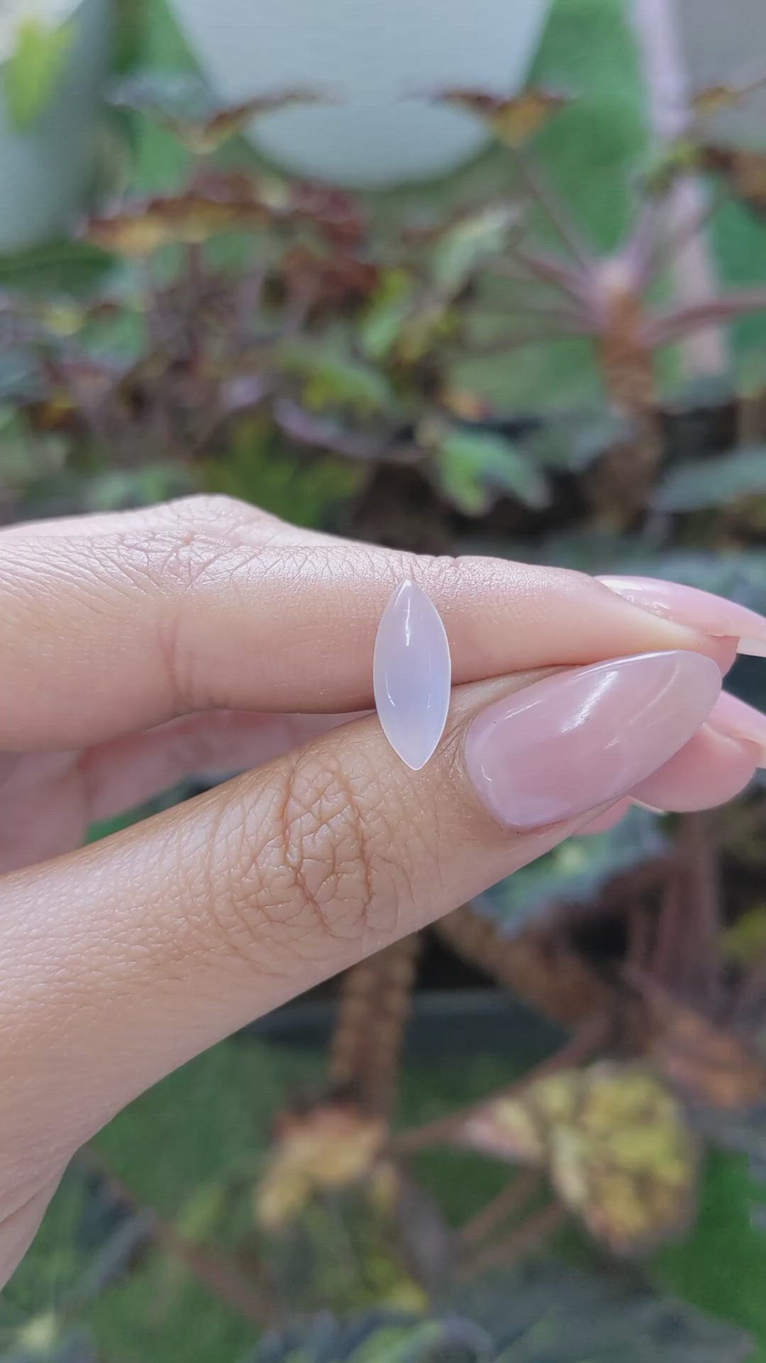 2.36 Ct. Cabochon Moonstone from Ceylon (Sri Lanka) Size Video