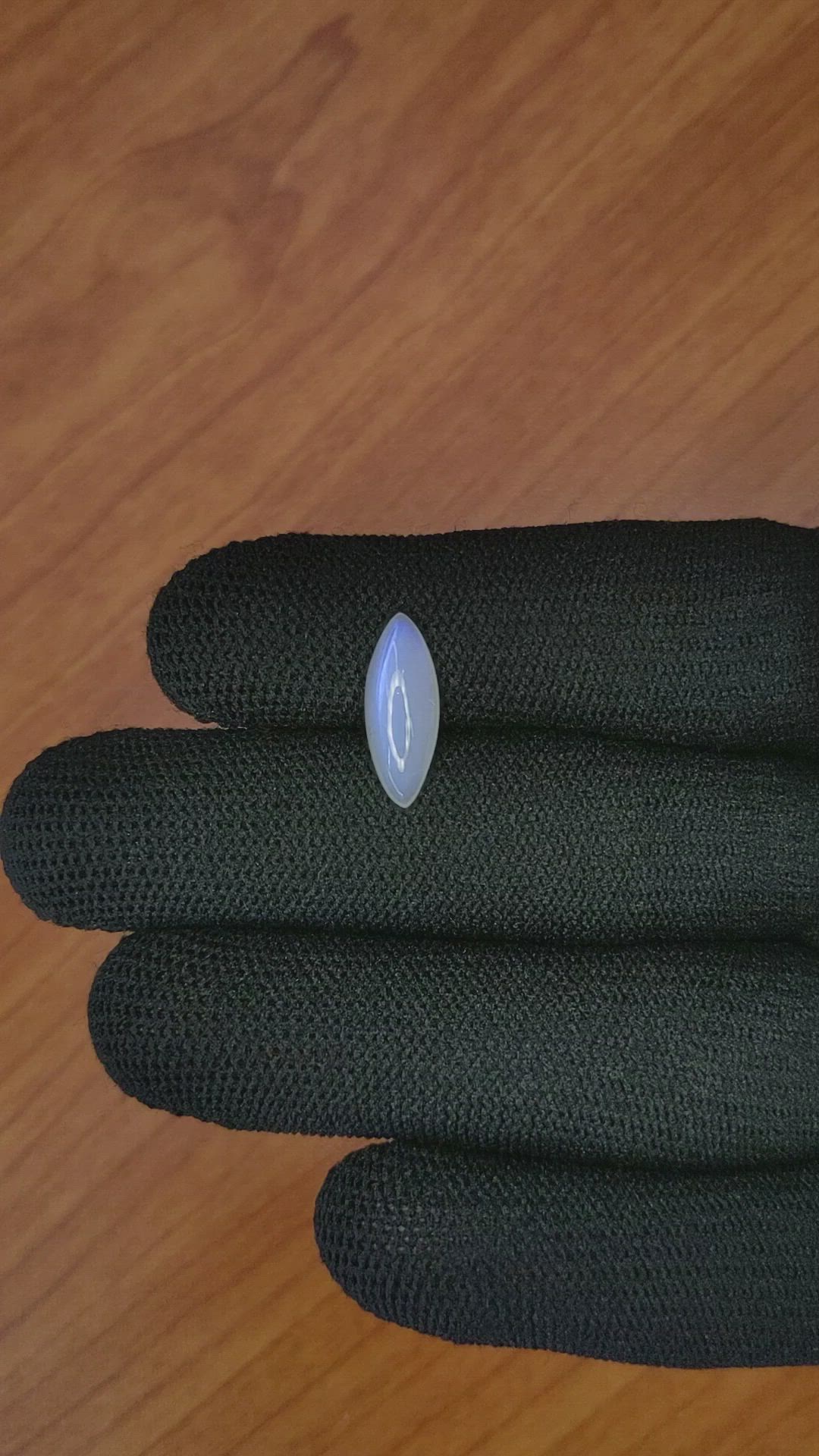 2.48 Ct. Cabochon Moonstone from Ceylon (Sri Lanka) Size Video