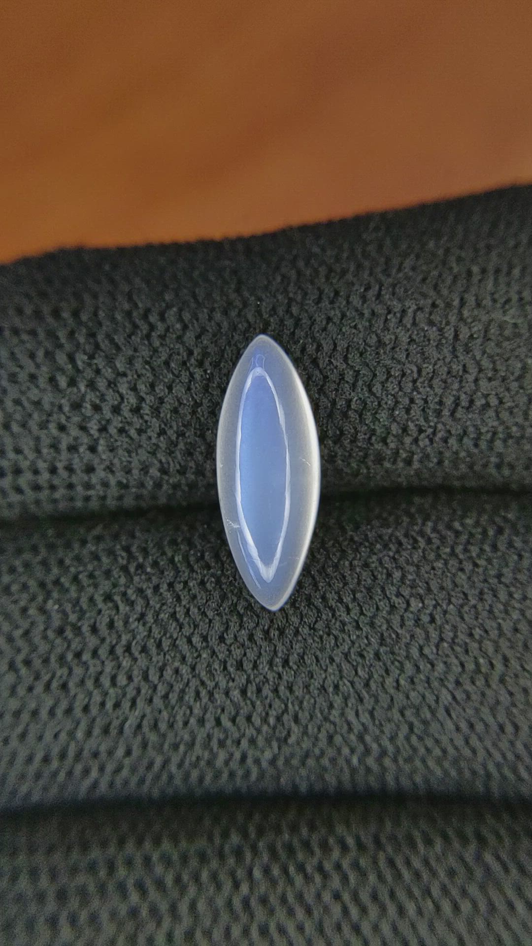 2.48 Ct. Cabochon Moonstone from Ceylon (Sri Lanka) Size Video