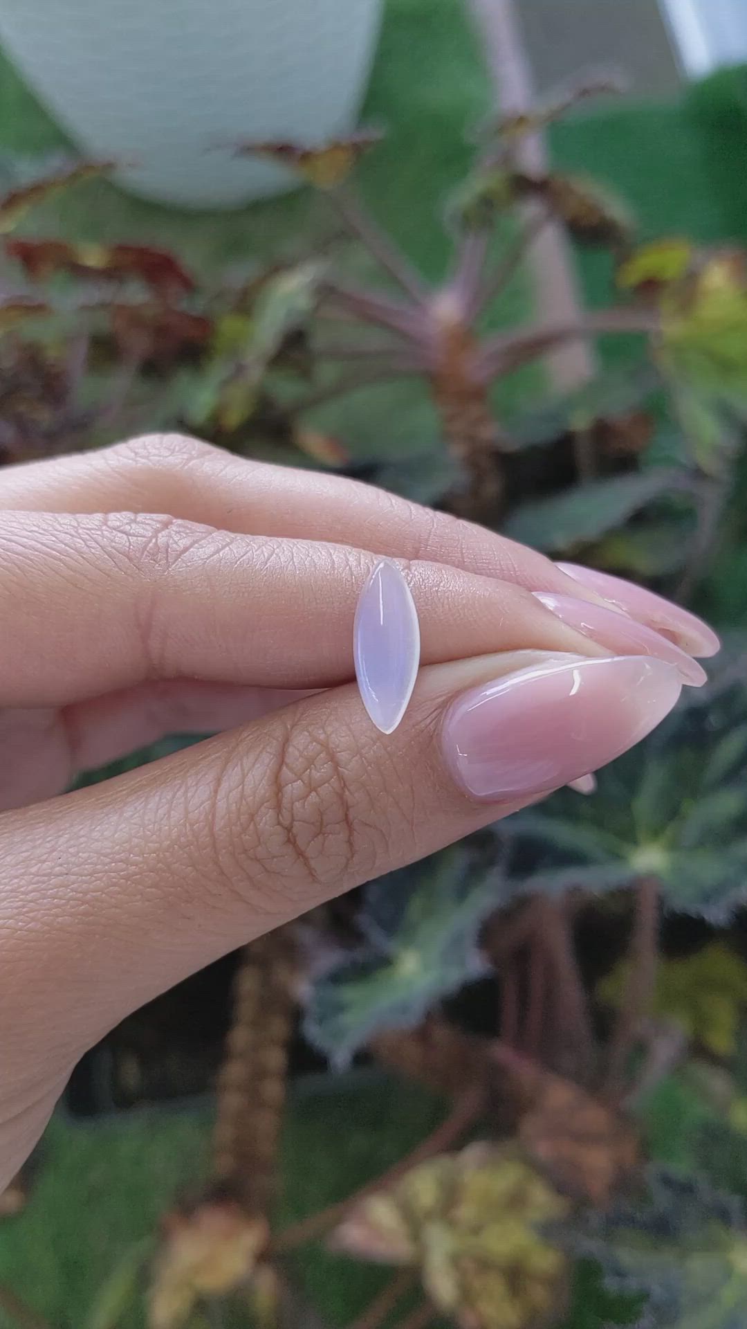 2.48 Ct. Cabochon Moonstone from Ceylon (Sri Lanka) Size Video