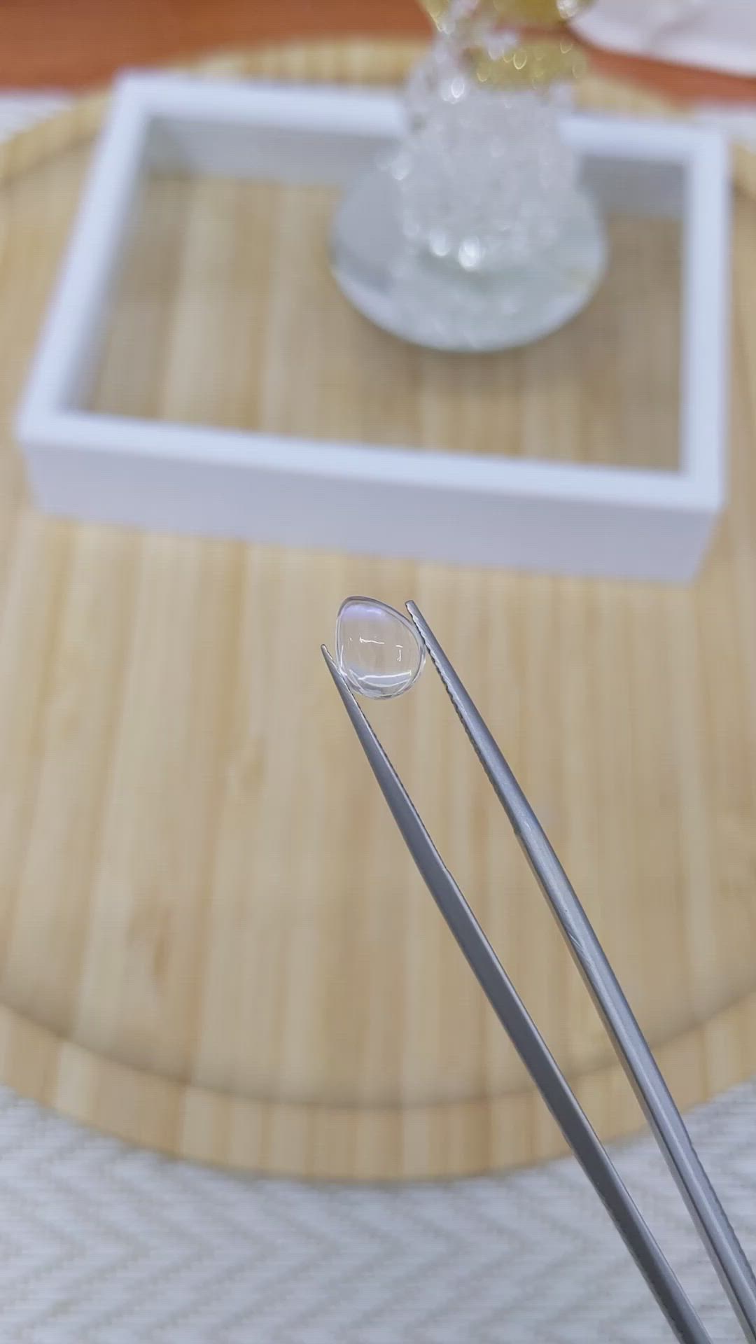 1.94 Ct. Cabochon Moonstone from Ceylon (Sri Lanka) Size Video