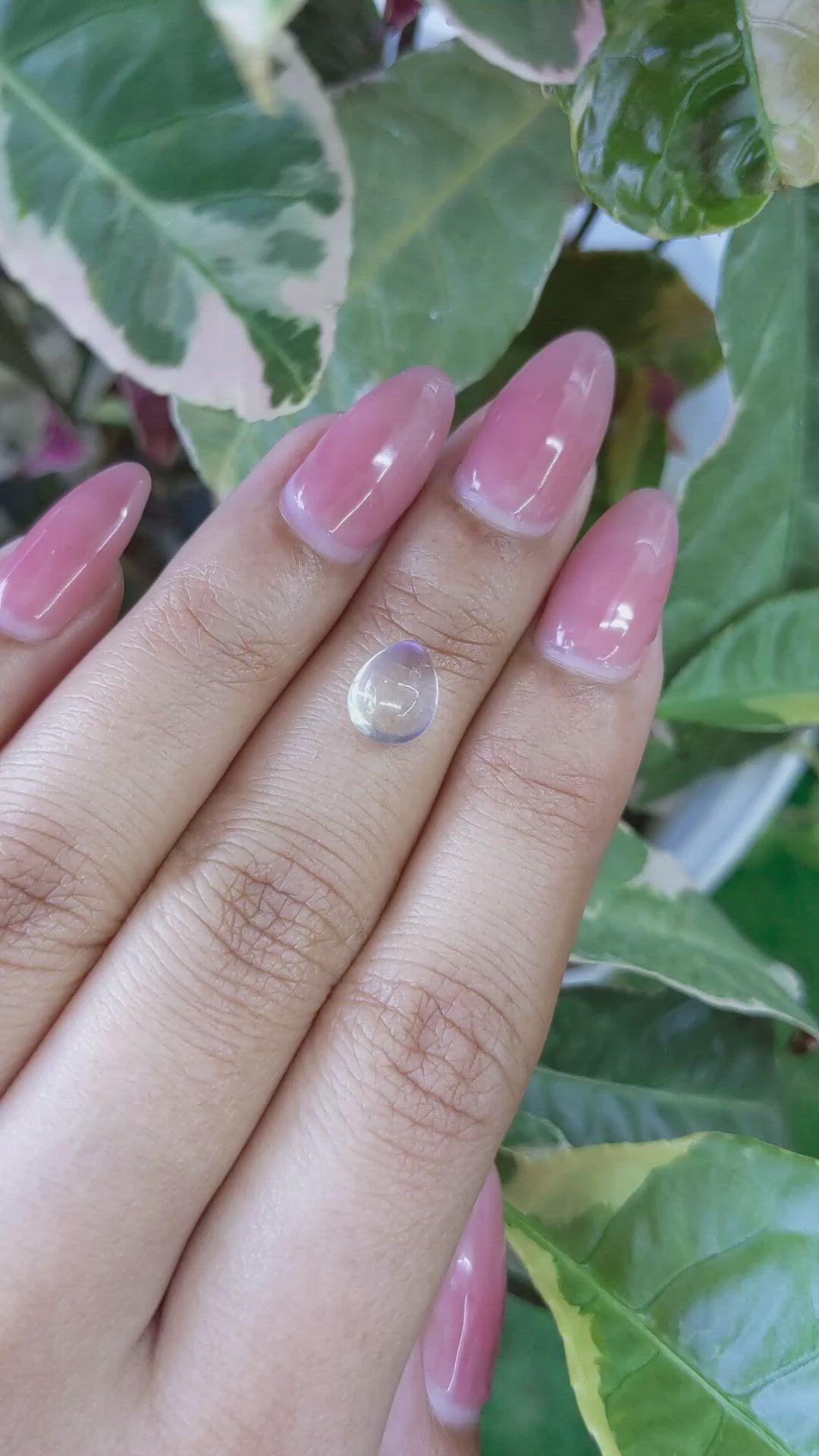 1.94 Ct. Cabochon Moonstone from Ceylon (Sri Lanka) Size Video