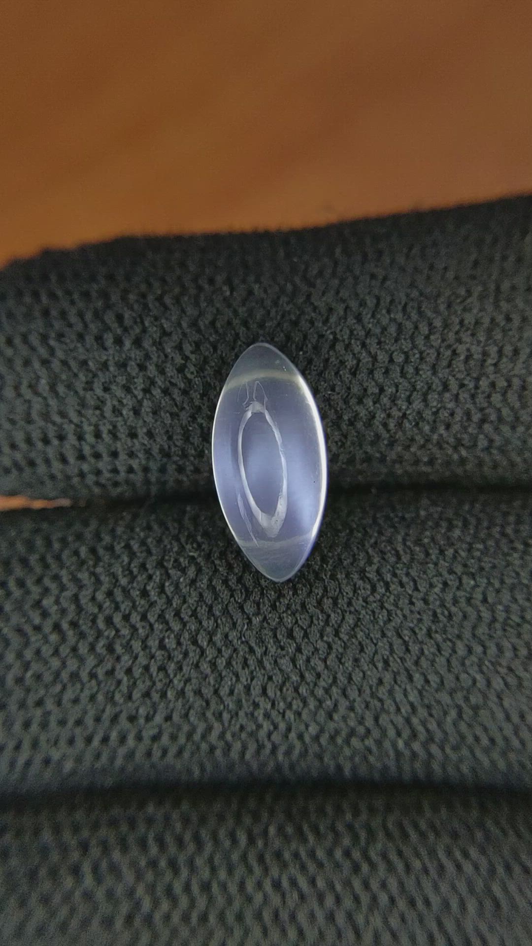 3.08 Ct. Cabochon Moonstone from Ceylon (Sri Lanka) Size Video