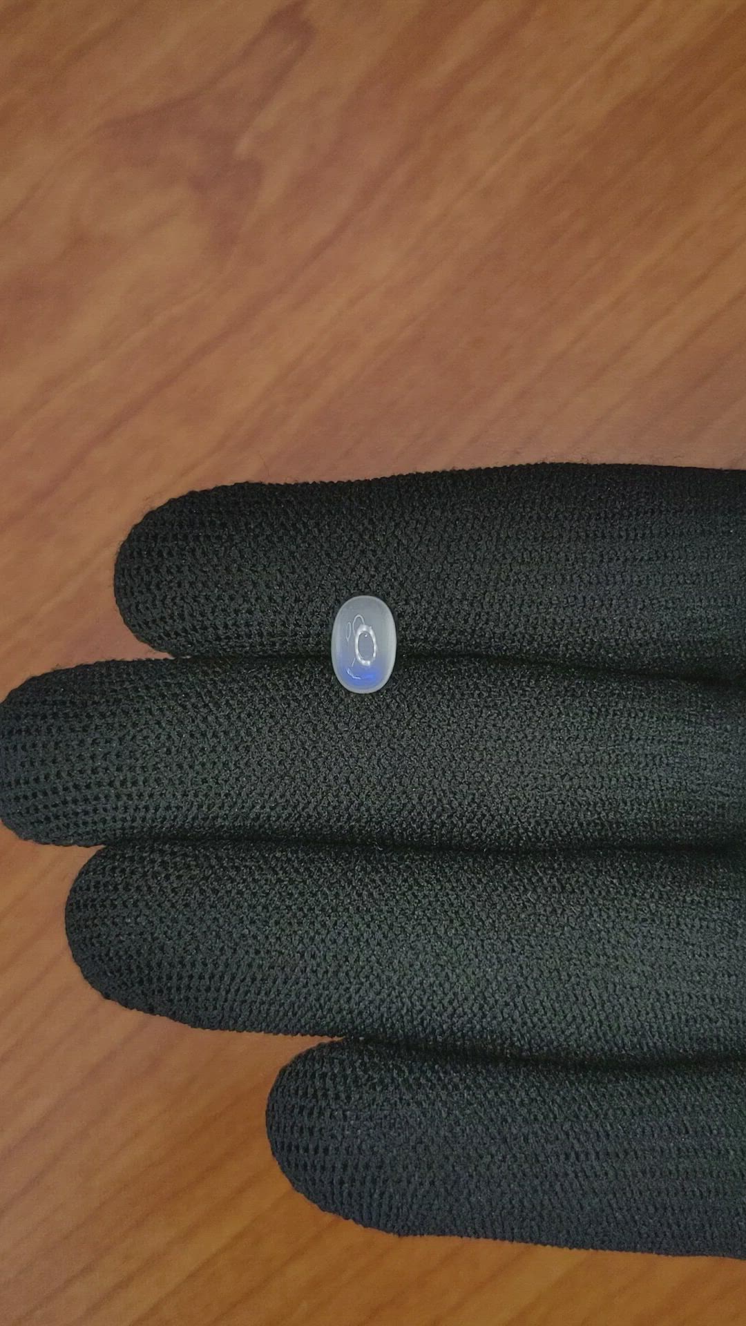 1.51 Ct. Cabochon Moonstone from Ceylon (Sri Lanka) Size Video