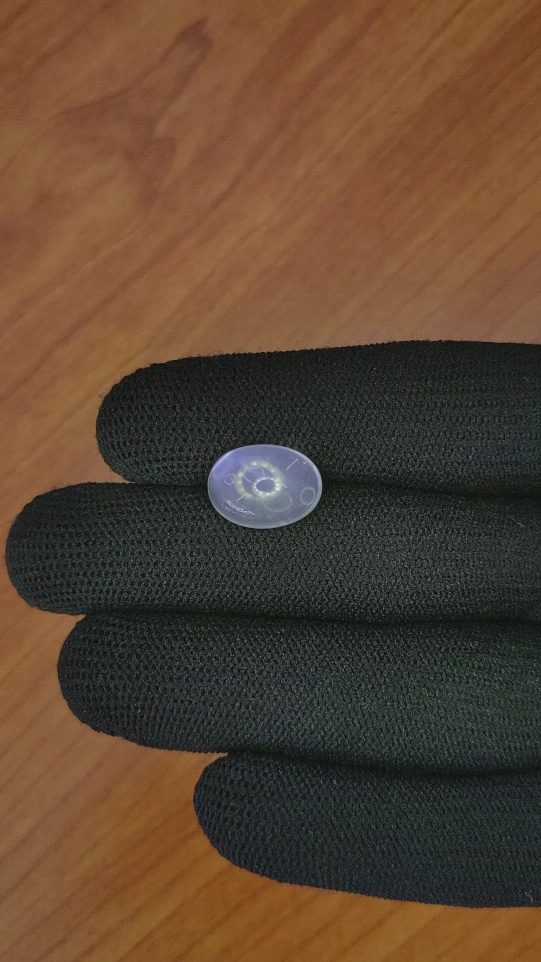 6.28 Ct. Blue Flash Cabochon Moonstone from Ceylon (Sri Lanka) Size Video