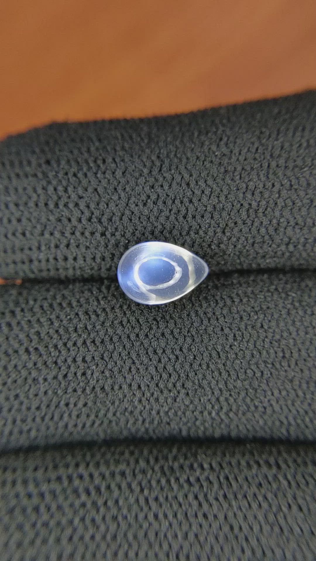 1.63 Ct. Cabochon Moonstone from Ceylon (Sri Lanka) Size Video
