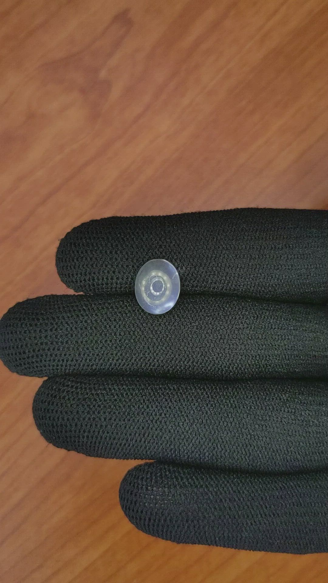 4.43 Ct. Cabochon Moonstone from Ceylon (Sri Lanka) Size Video