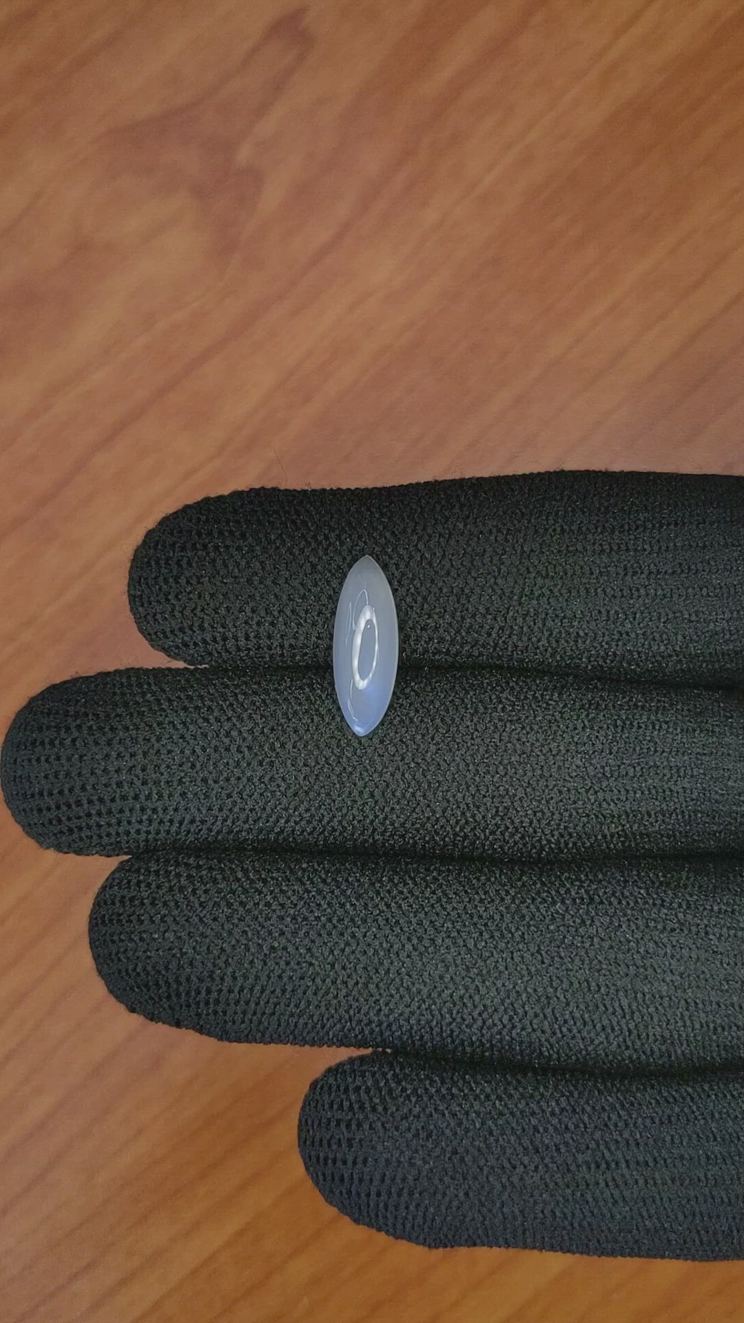 2.19 Ct. Cabochon Moonstone from Ceylon (Sri Lanka) Size Video