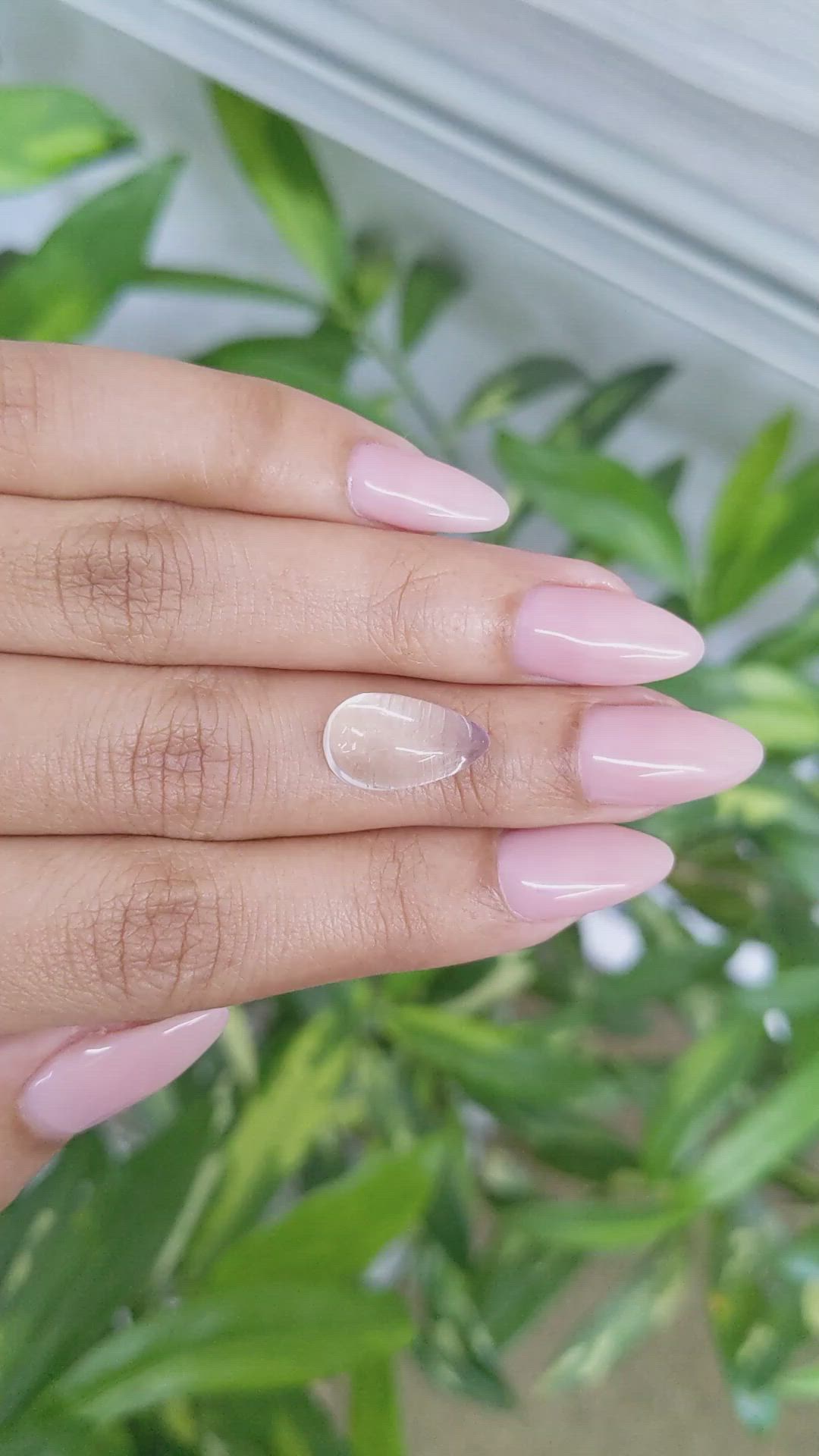 6.07 Ct. Cabochon Moonstone from Ceylon (Sri Lanka) Size Video