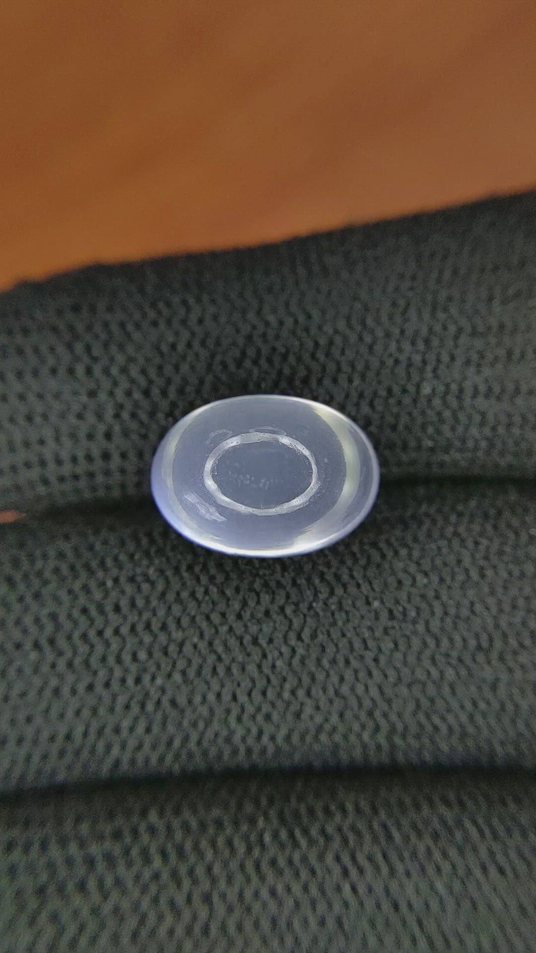 6.90 Ct. Cabochon Moonstone from Ceylon (Sri Lanka) Size Video