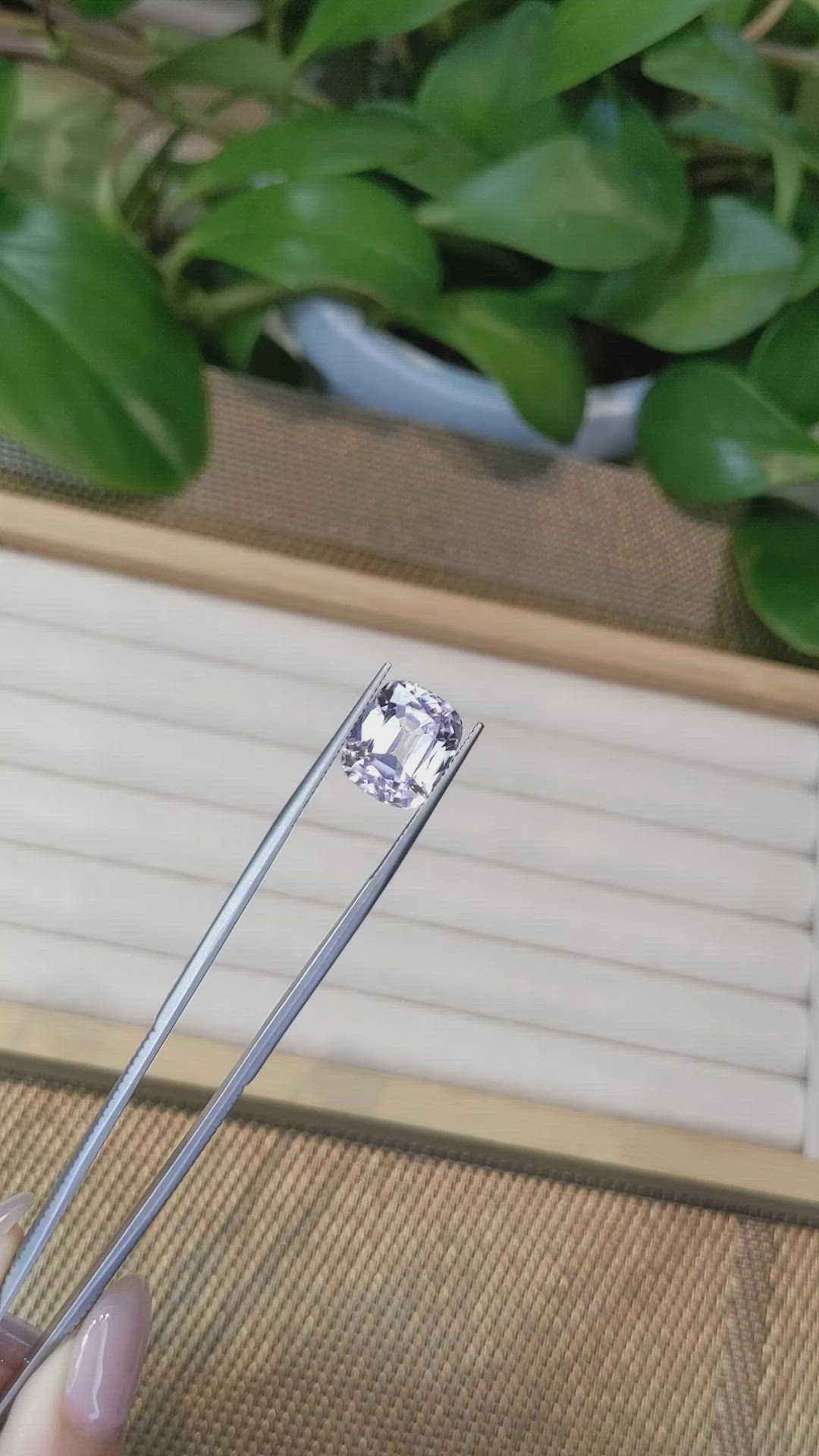 11.84 Ct. Kunzite from Afghanistan Size Video