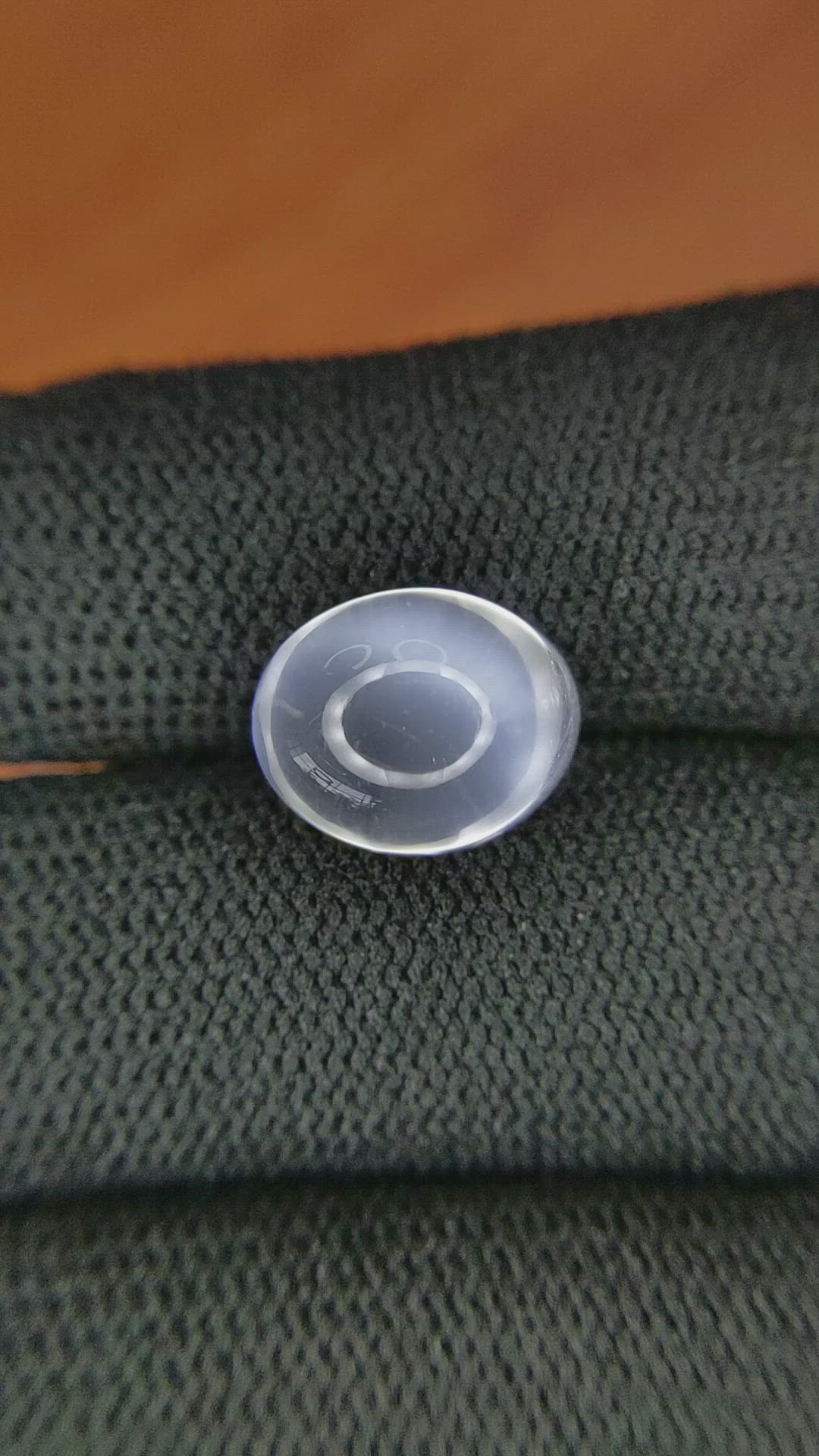 7.06 Ct. Cabochon Moonstone from Ceylon (Sri Lanka) Size Video