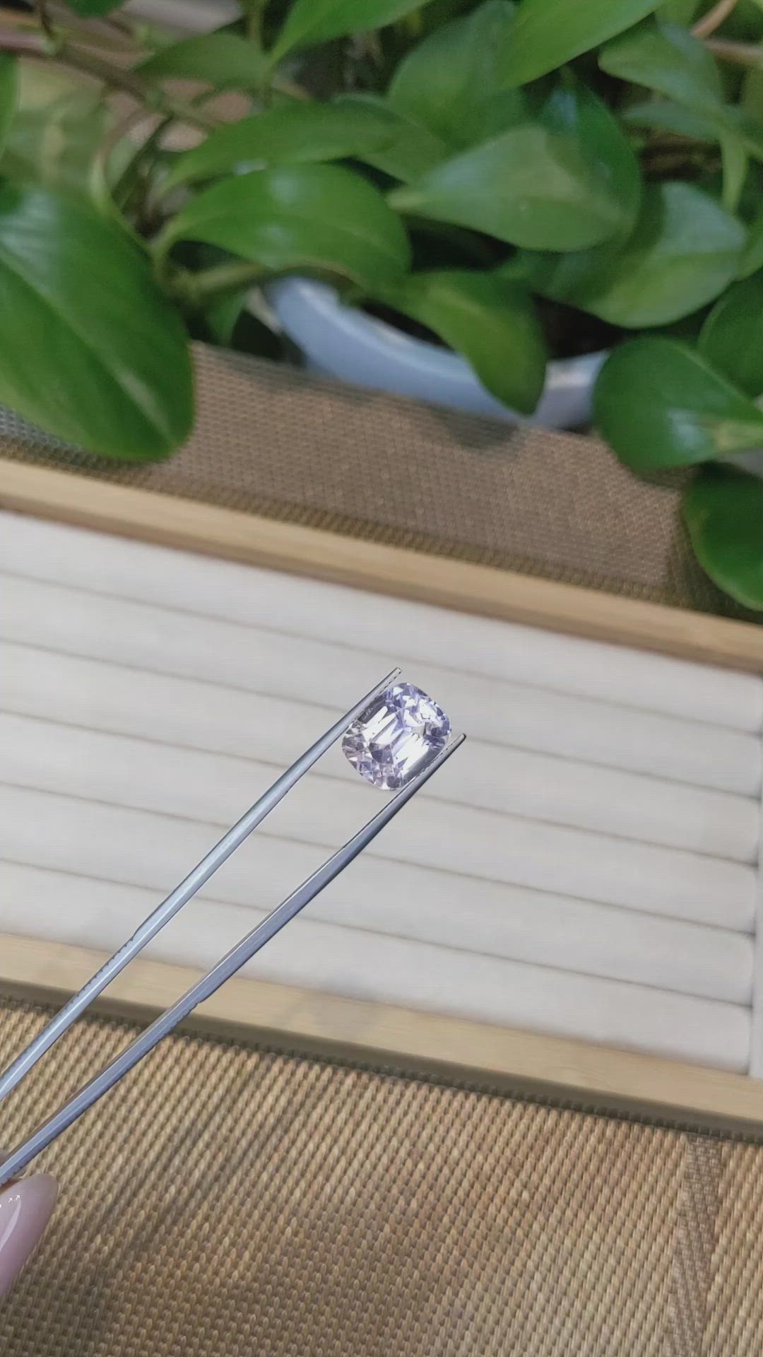 9.24 Ct. Kunzite from Afghanistan Size Video