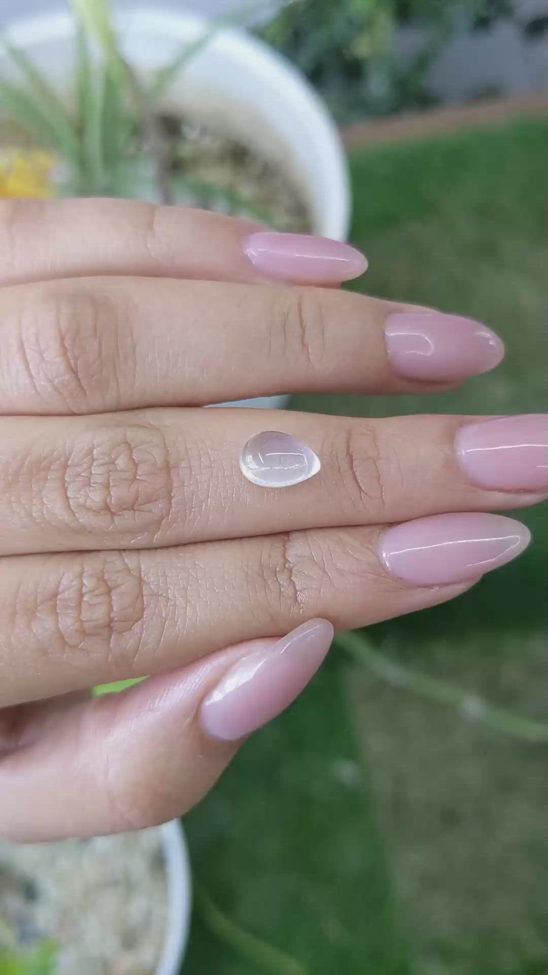 1.94 Ct. Cabochon Moonstone from Ceylon (Sri Lanka) Size Video