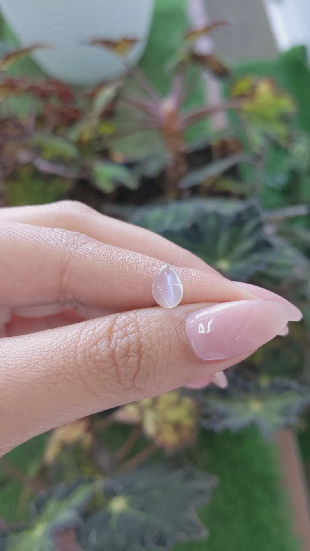 1.94 Ct. Cabochon Moonstone from Ceylon (Sri Lanka) Size Video