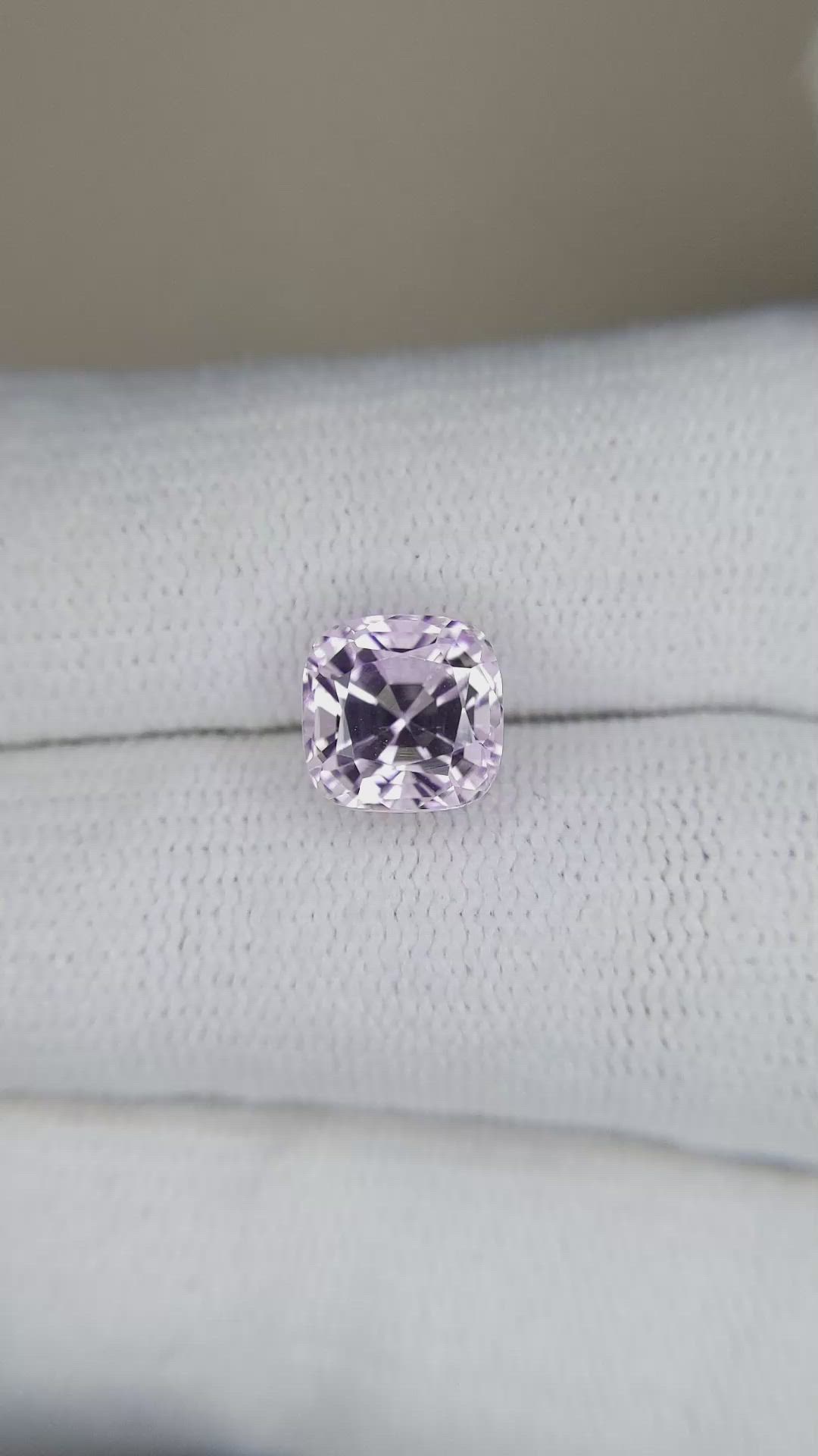 2.64 Ct. Kunzite from Afghanistan Size Video