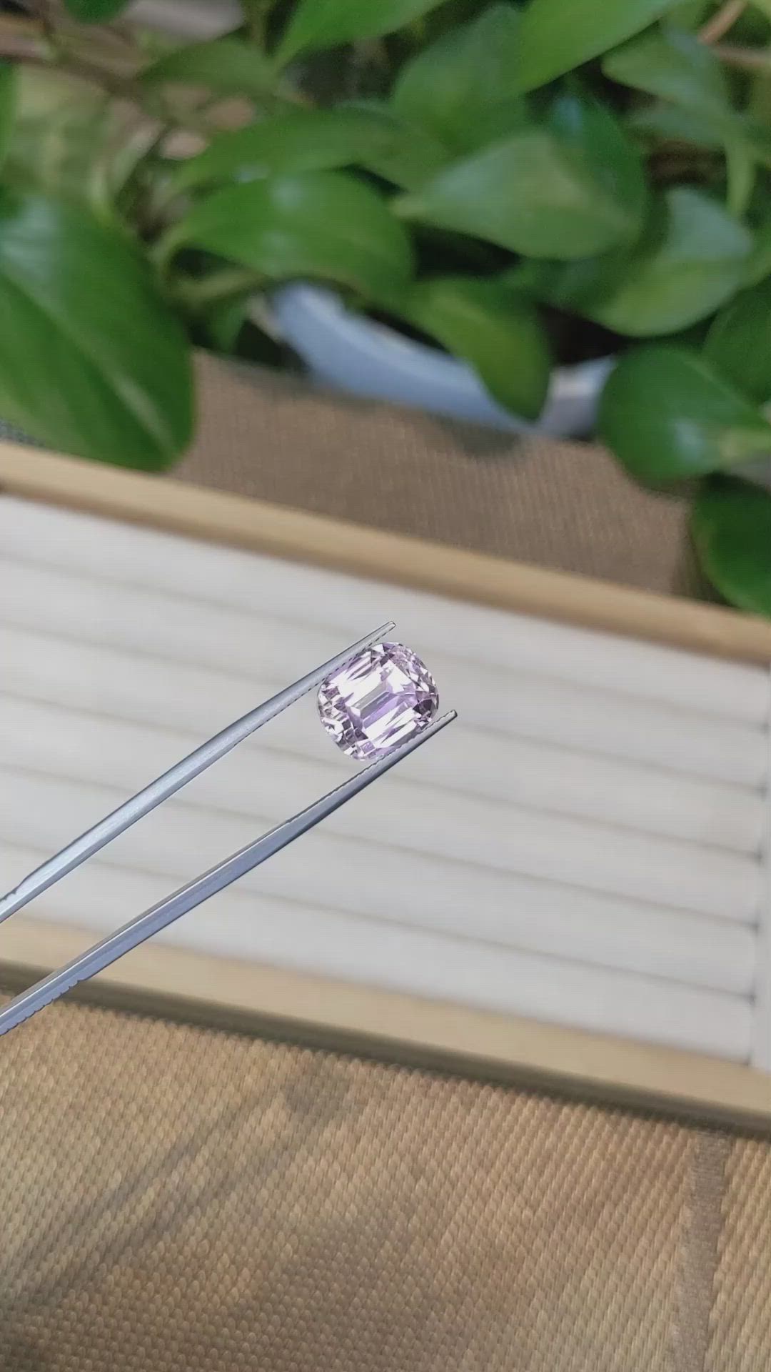 9.67 Ct. Kunzite from Afghanistan Size Video