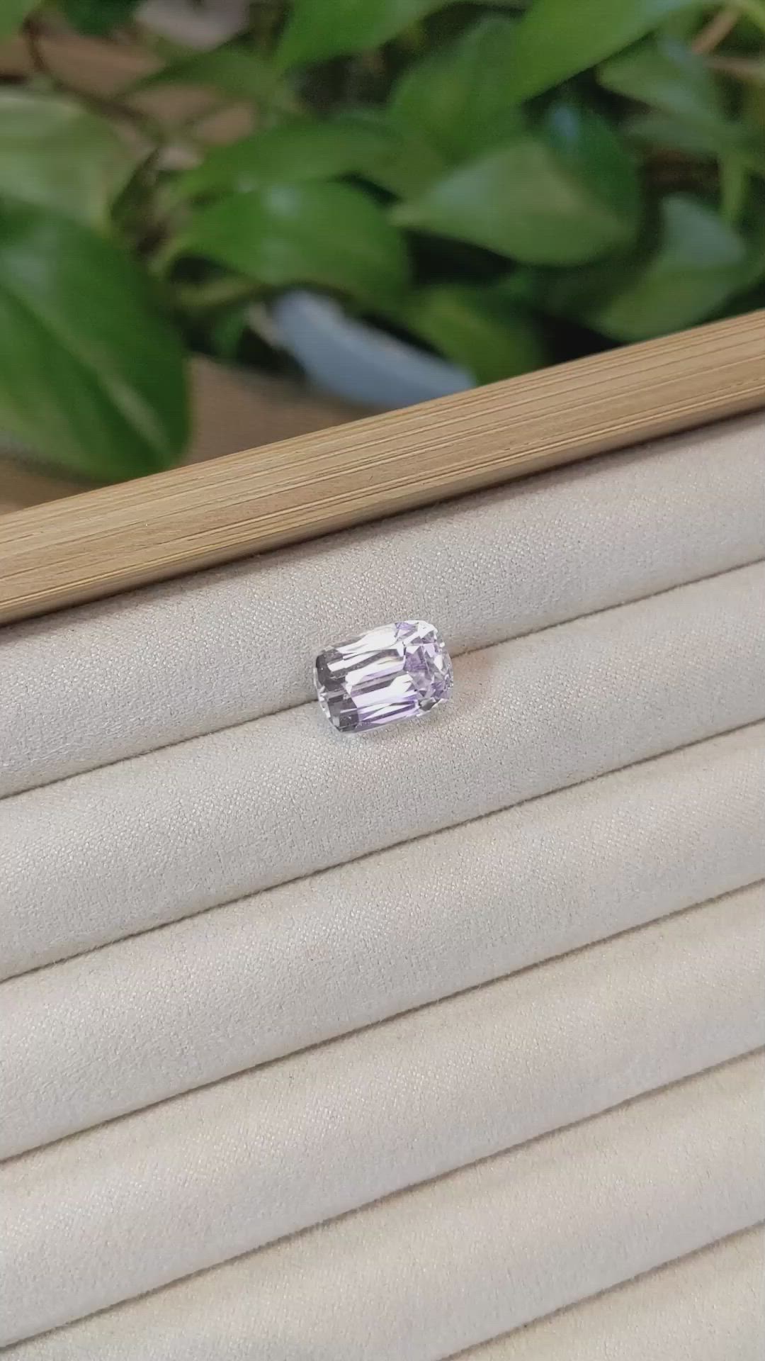 9.25 Ct. Kunzite from Afghanistan Size Video