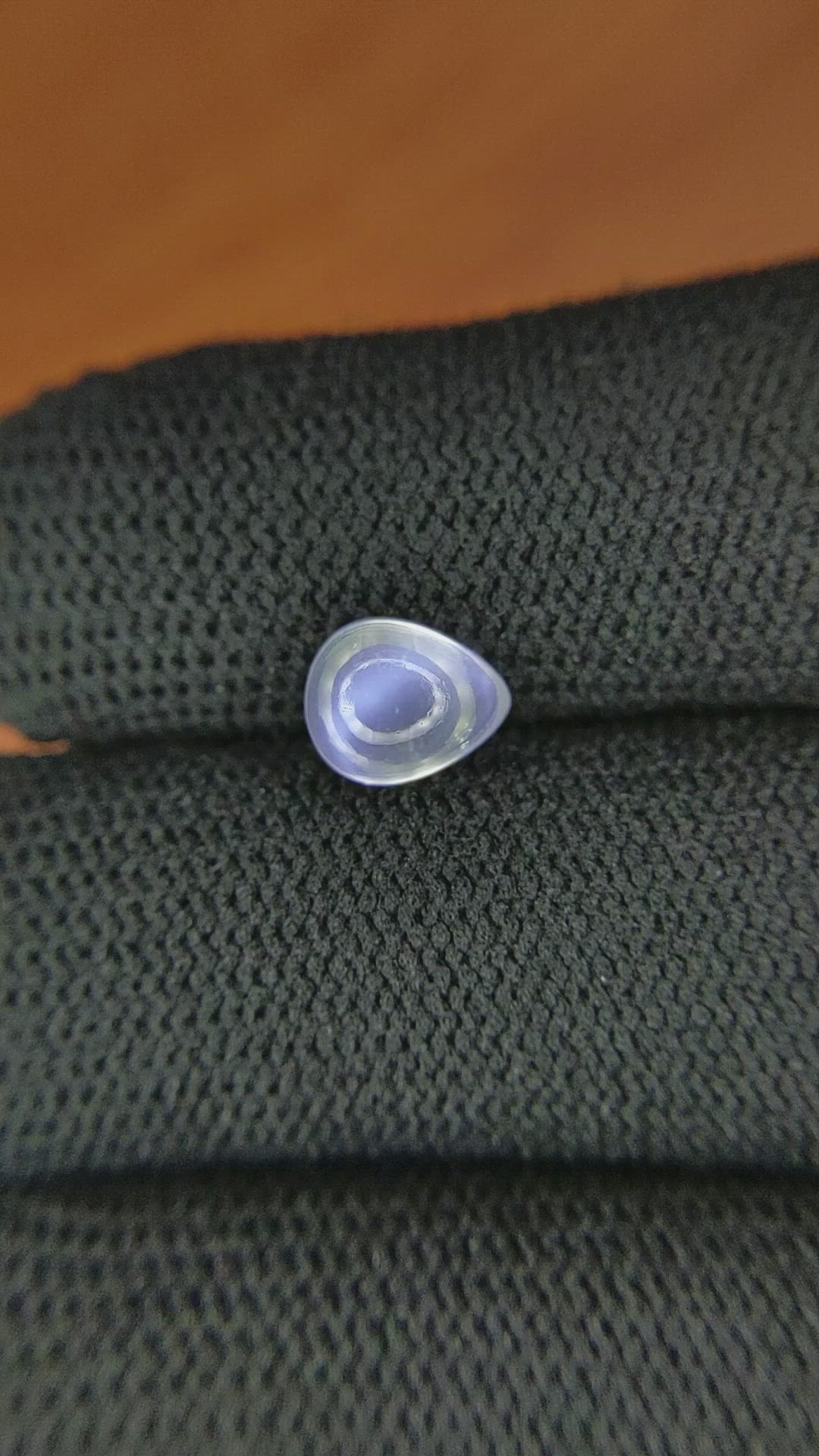 1.56 Ct. Cabochon Moonstone from Ceylon (Sri Lanka) Size Video