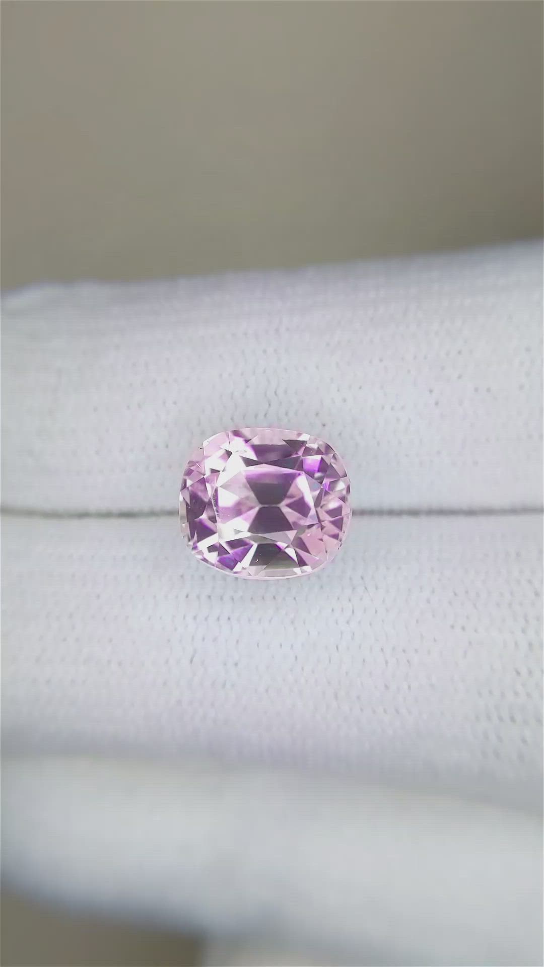 5.01 Ct. Kunzite from Afghanistan Size Video