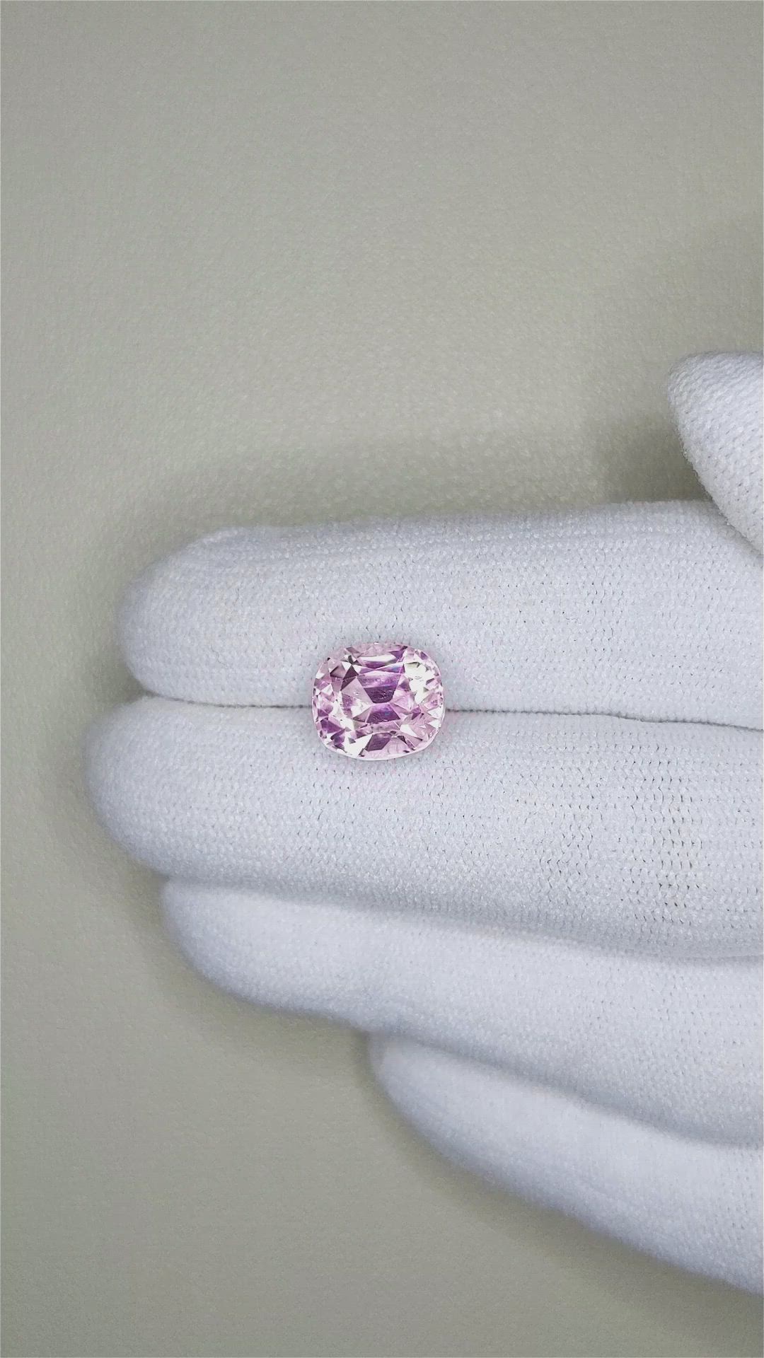 5.01 Ct. Kunzite from Afghanistan Size Video