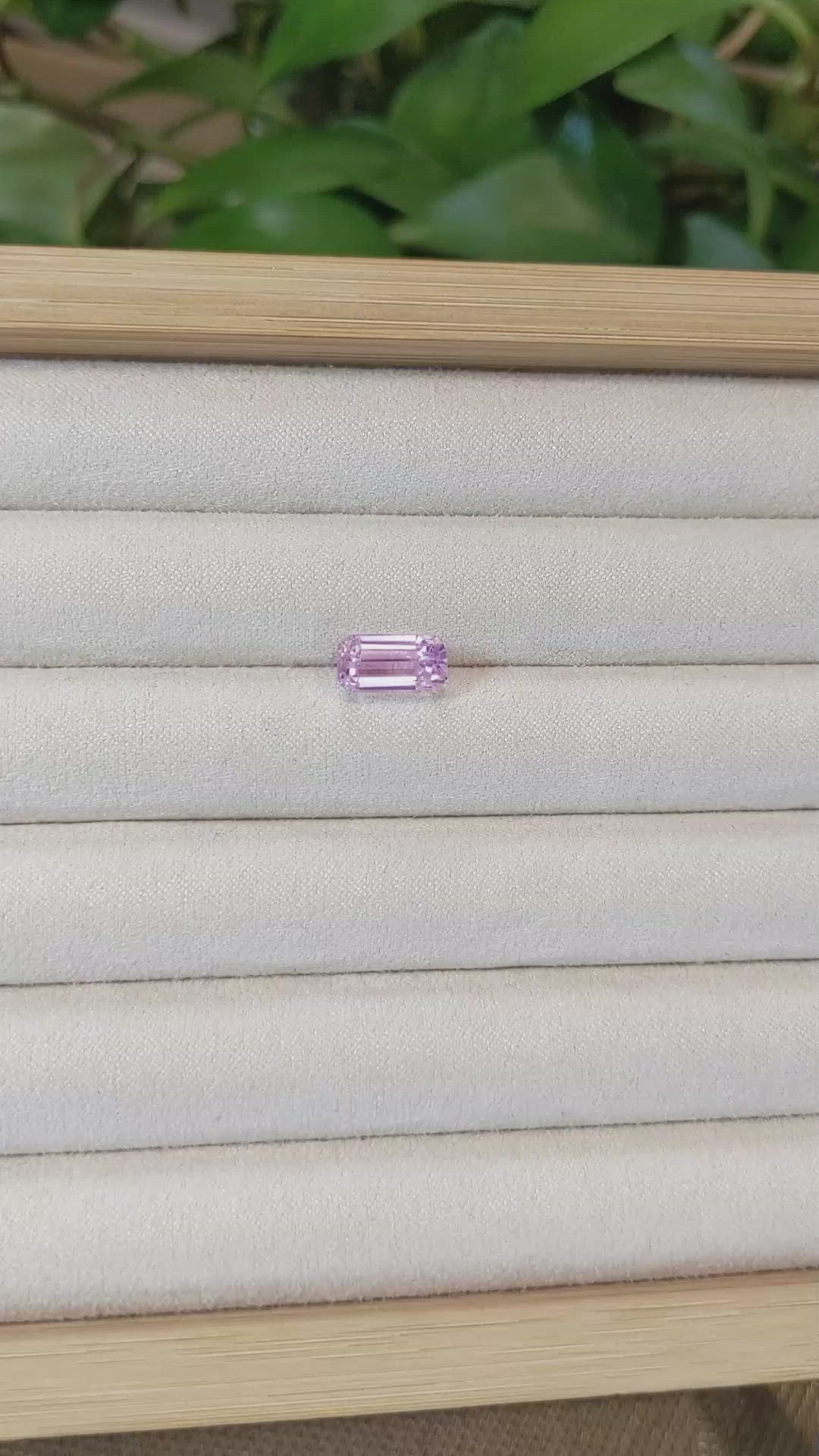 4.04 Ct. Kunzite from Afghanistan Size Video