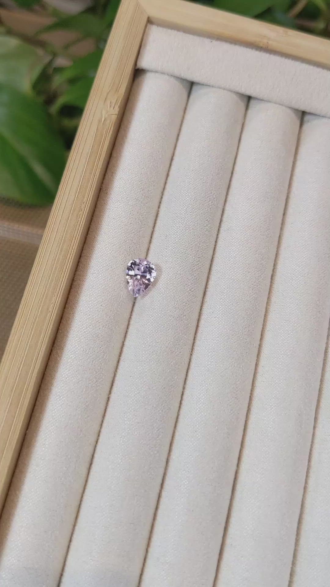 2.63 Ct. Kunzite from Afghanistan Size Video