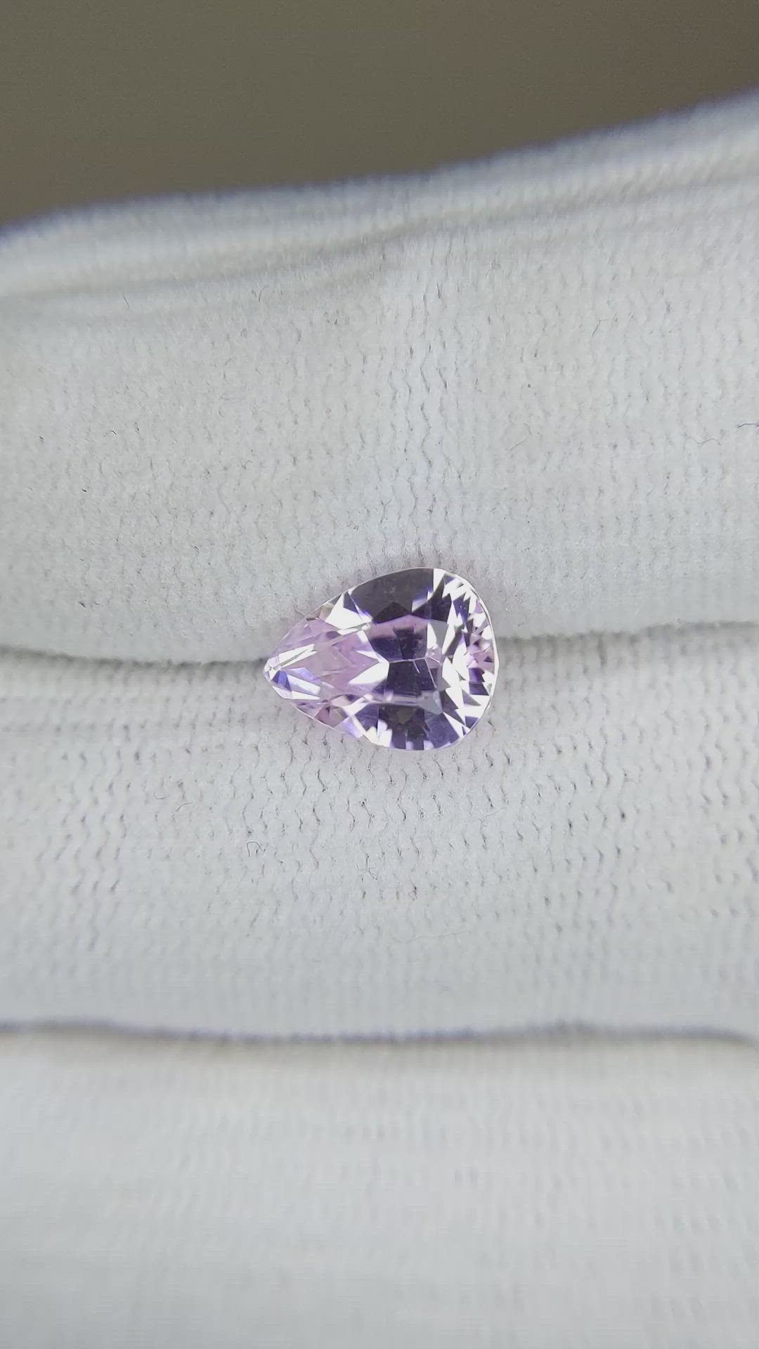 2.63 Ct. Kunzite from Afghanistan Size Video