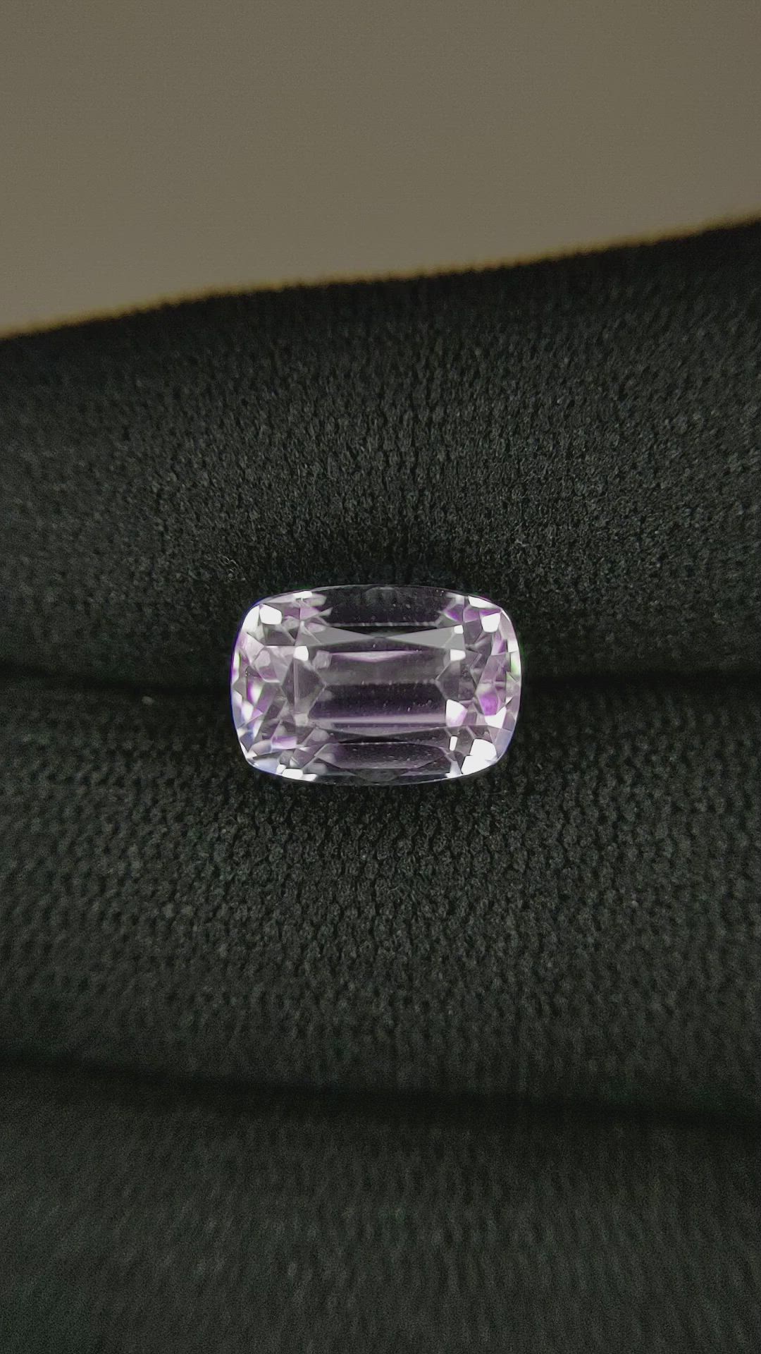 6.59 Ct. Kunzite from Afghanistan Size Video