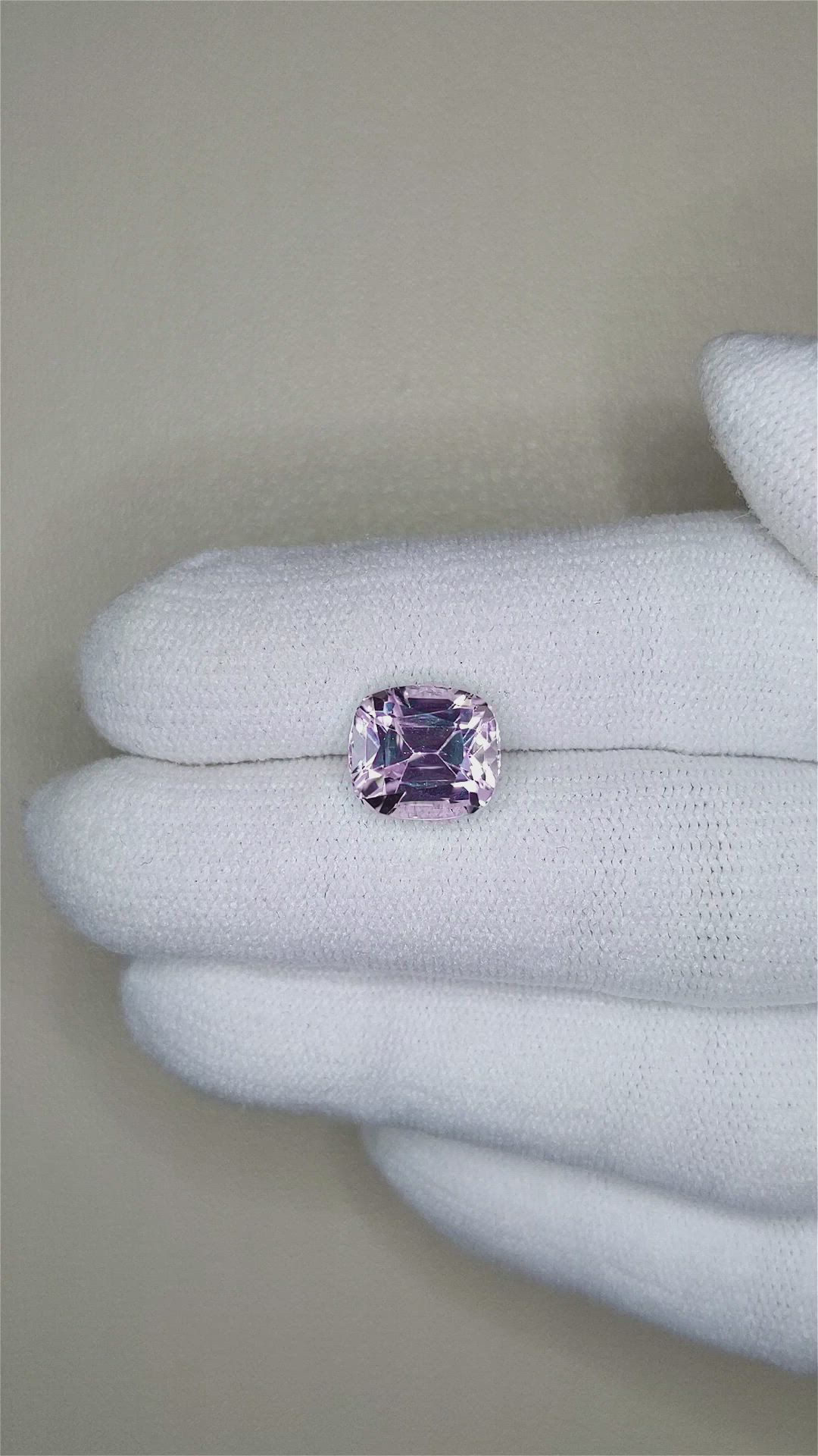 4.28 Ct. Kunzite from Afghanistan Size Video