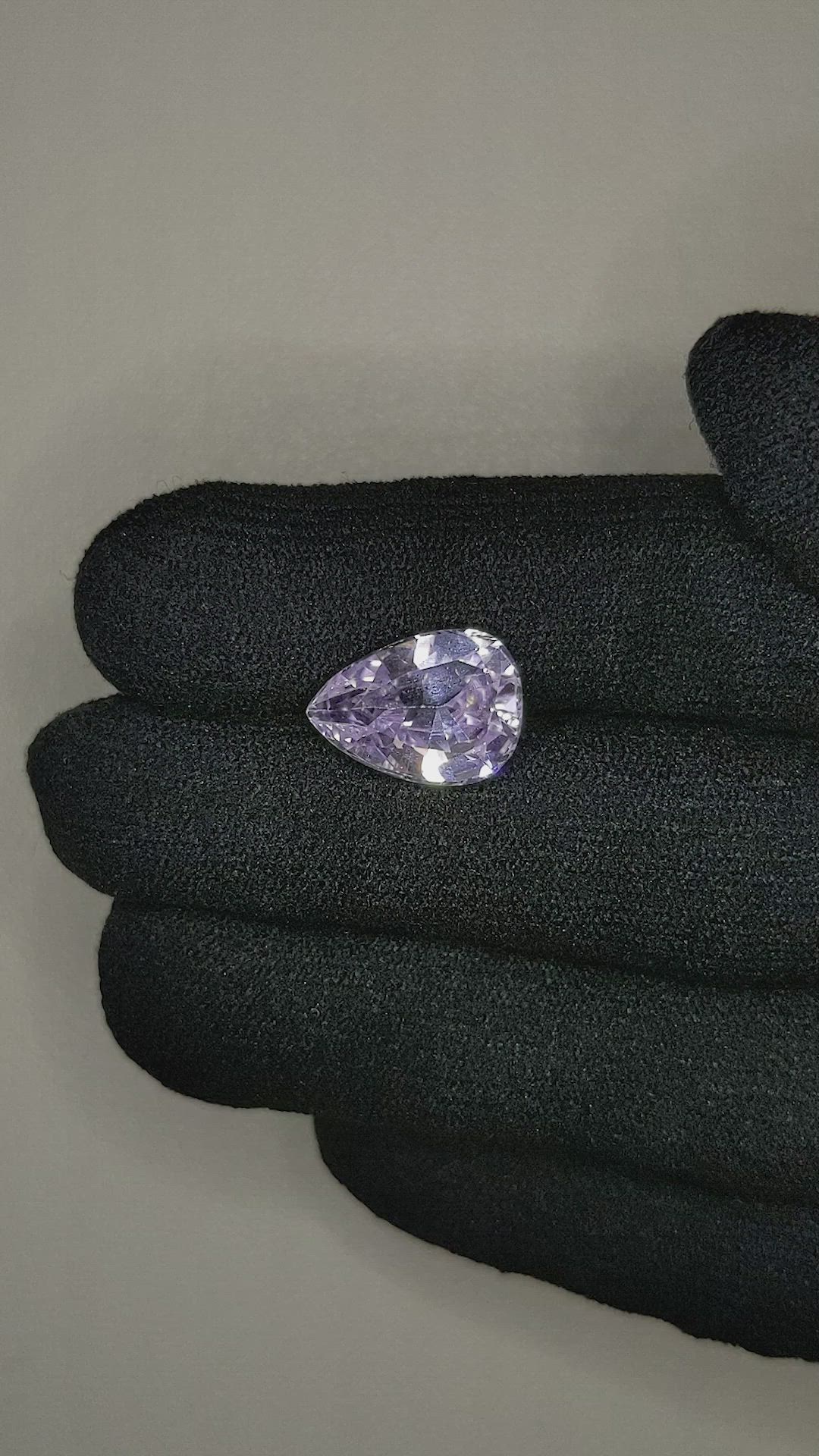 5.56 Ct. Kunzite from Afghanistan Size Video