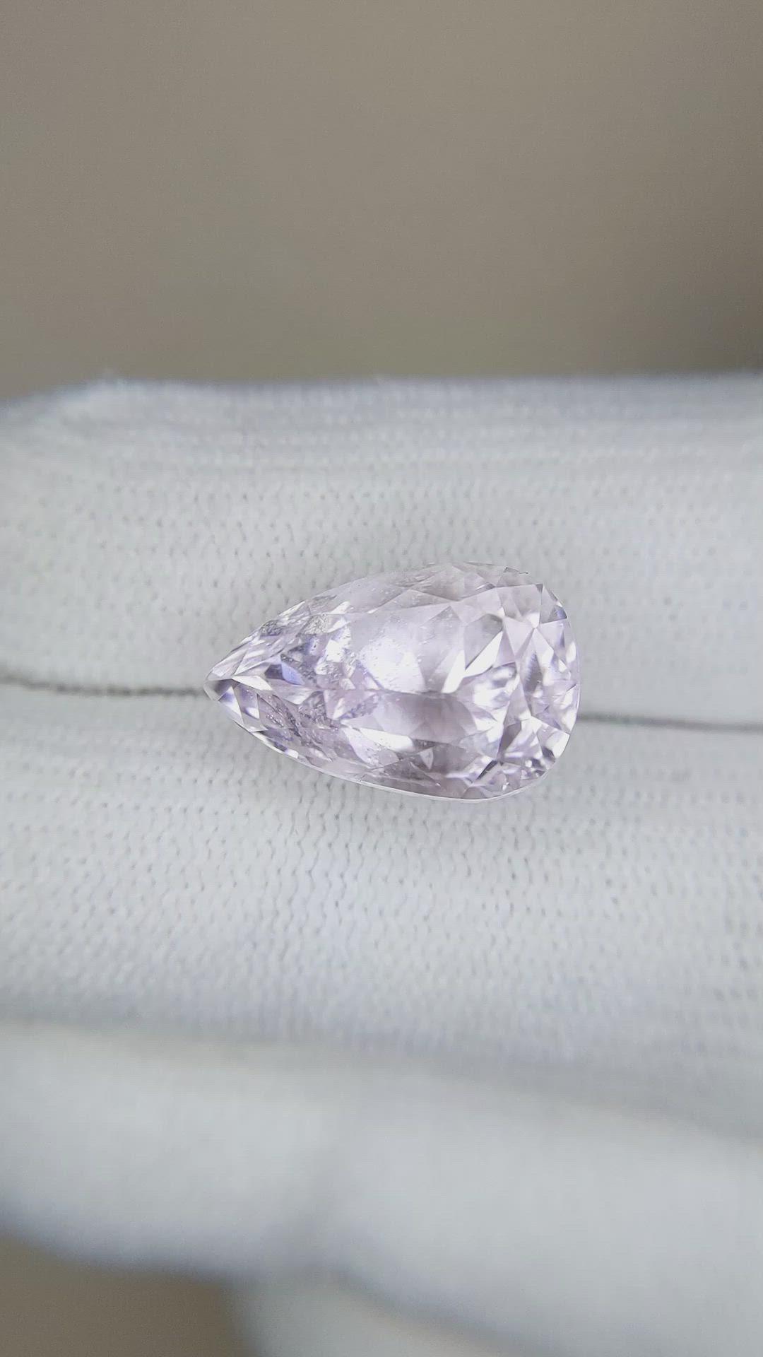 8.82 Ct. Kunzite from Afghanistan Size Video