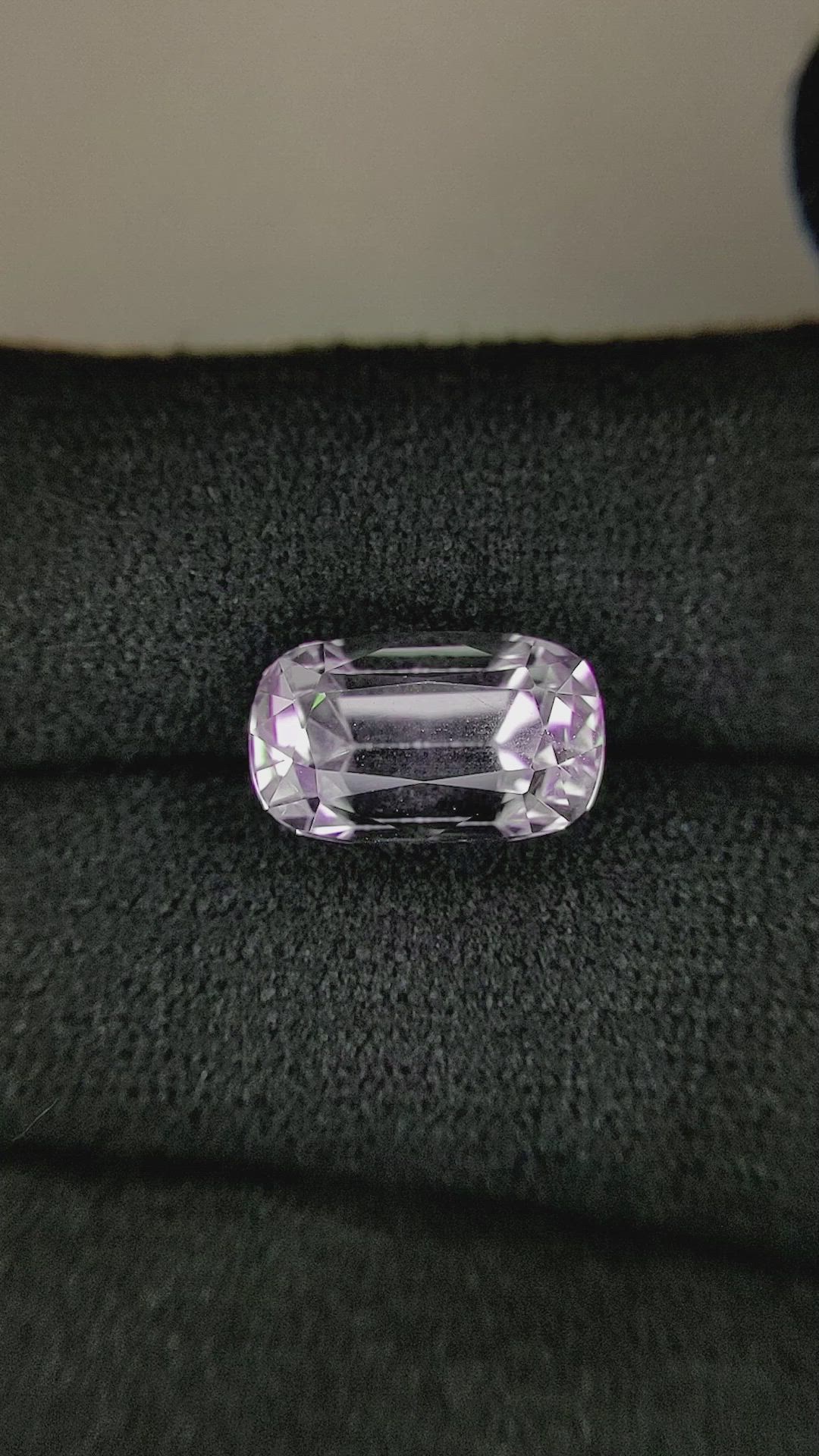 5.37 Ct. Kunzite from Afghanistan Size Video