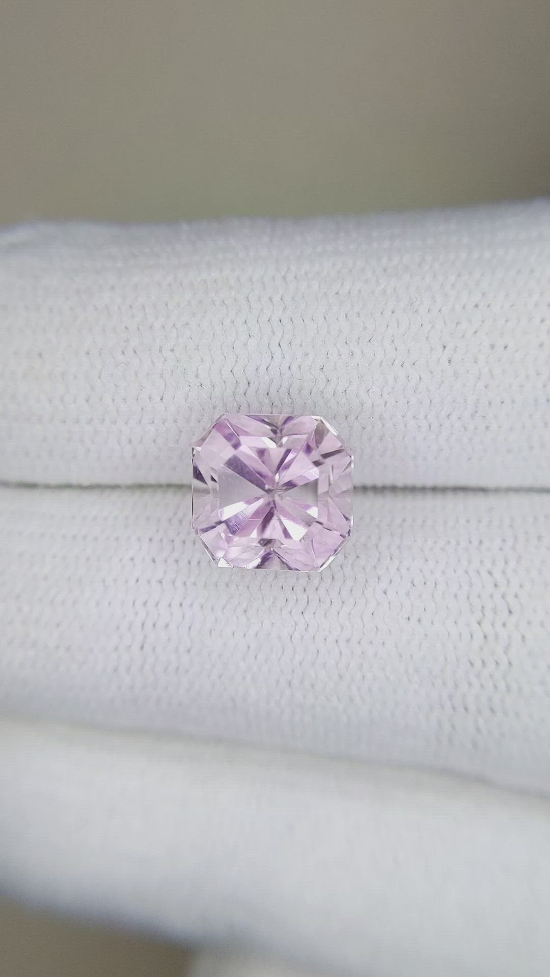 4.02 Ct. Kunzite from Afghanistan Size Video