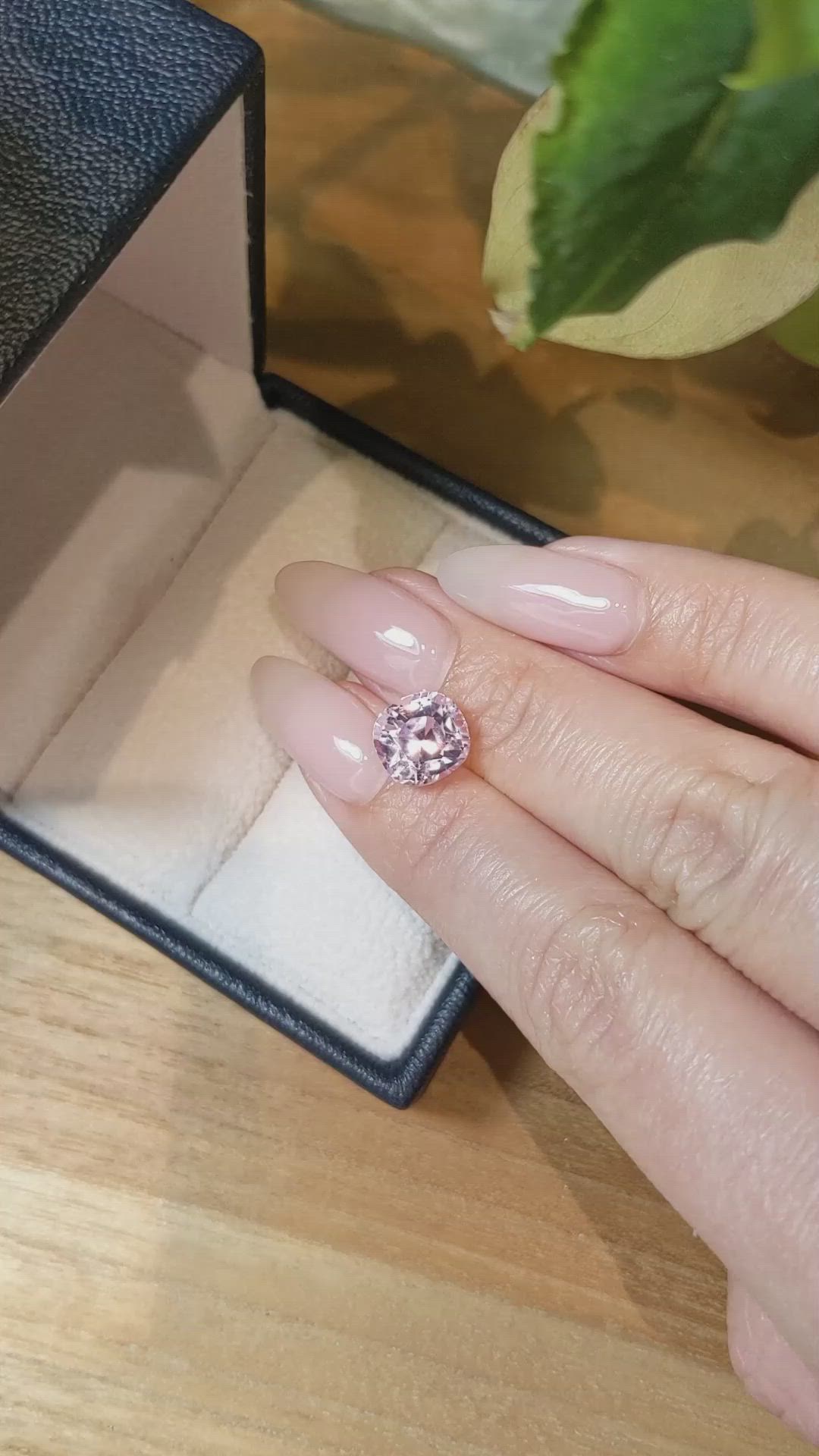4.57 Ct. Kunzite from Afghanistan Size Video
