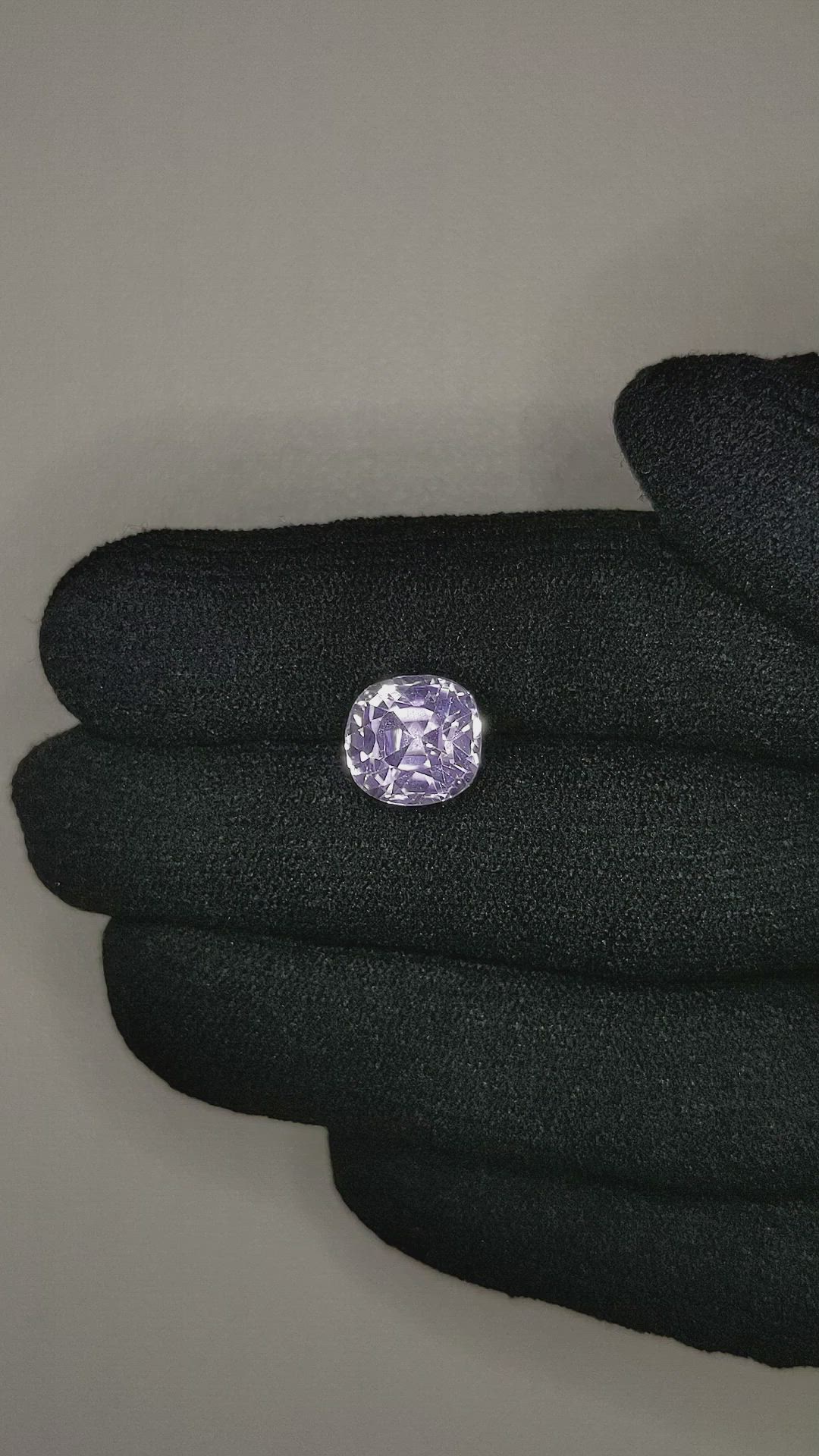 4.57 Ct. Kunzite from Afghanistan Size Video