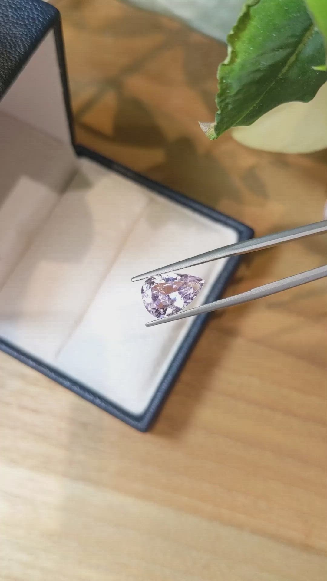 3.88 Ct. Kunzite from Afghanistan Size Video