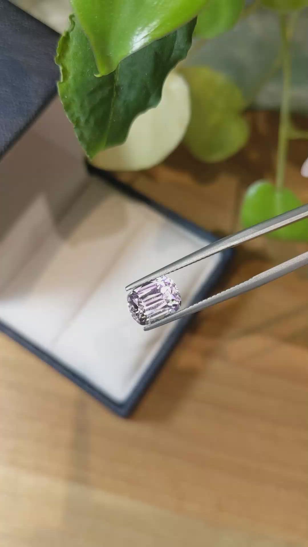 3.41 Ct. Kunzite from Afghanistan Size Video
